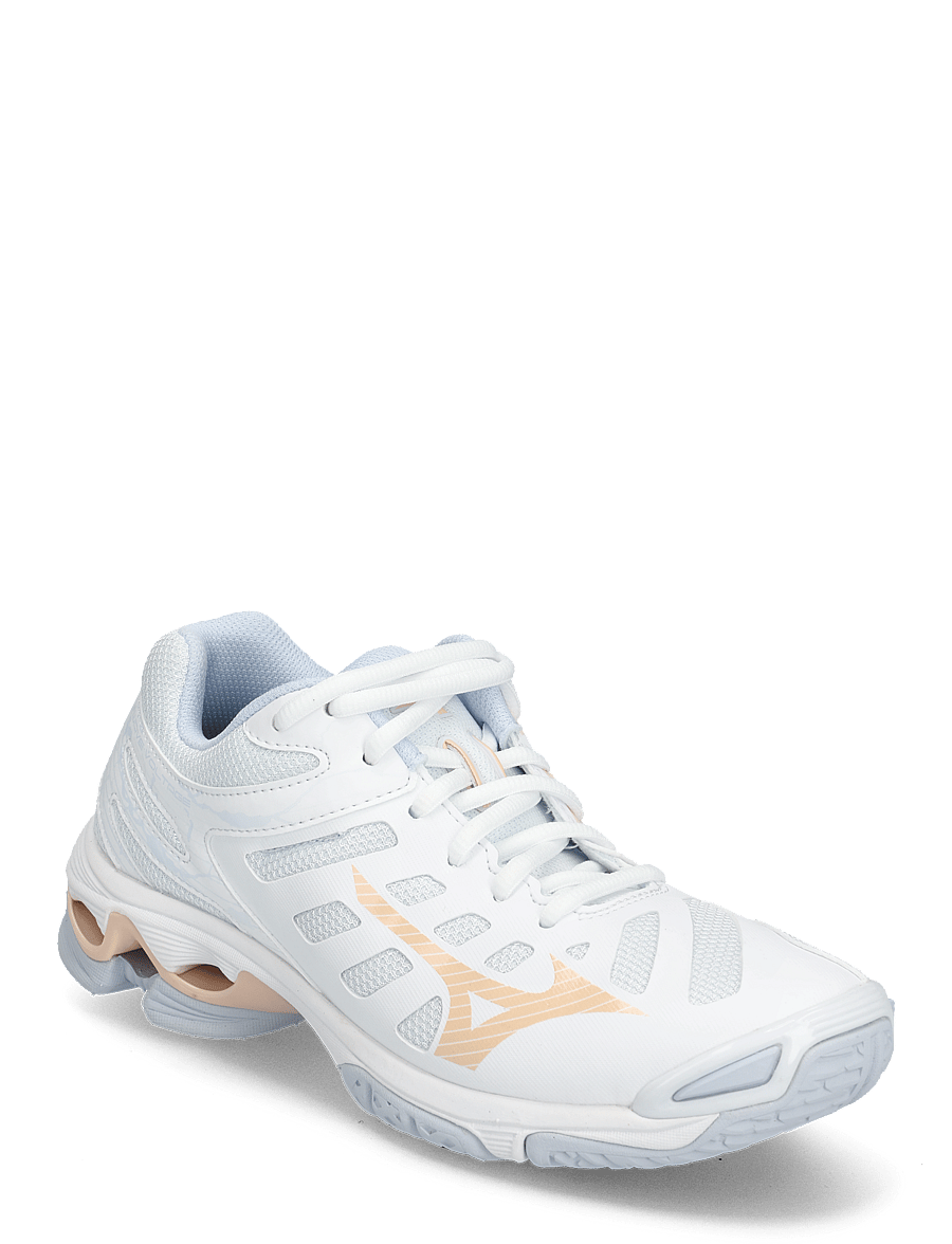 Mizuno - WAVE VOLTAGE W - white/halogenblue/peachparfait - 0