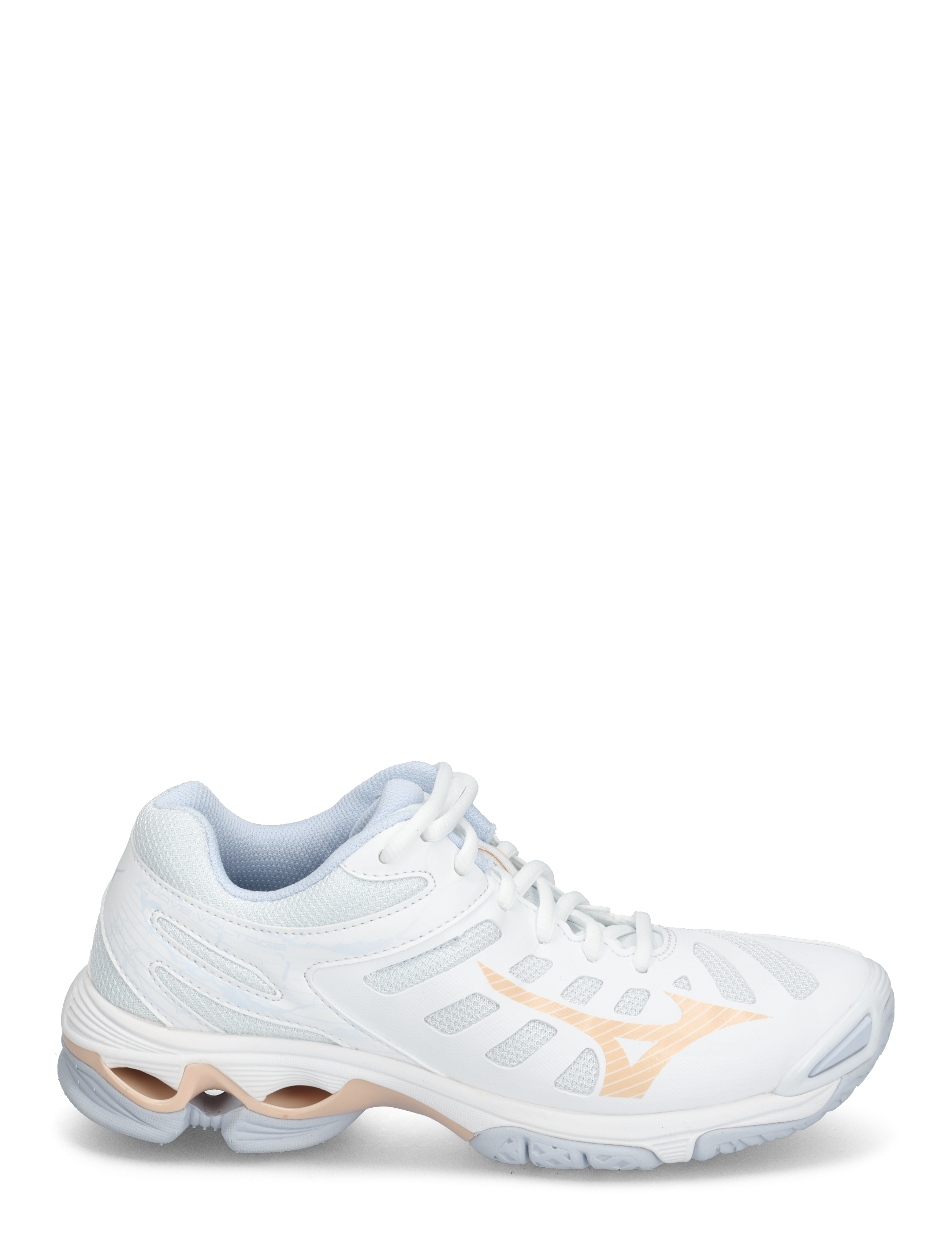 Mizuno - WAVE VOLTAGE W - white/halogenblue/peachparfait - 1