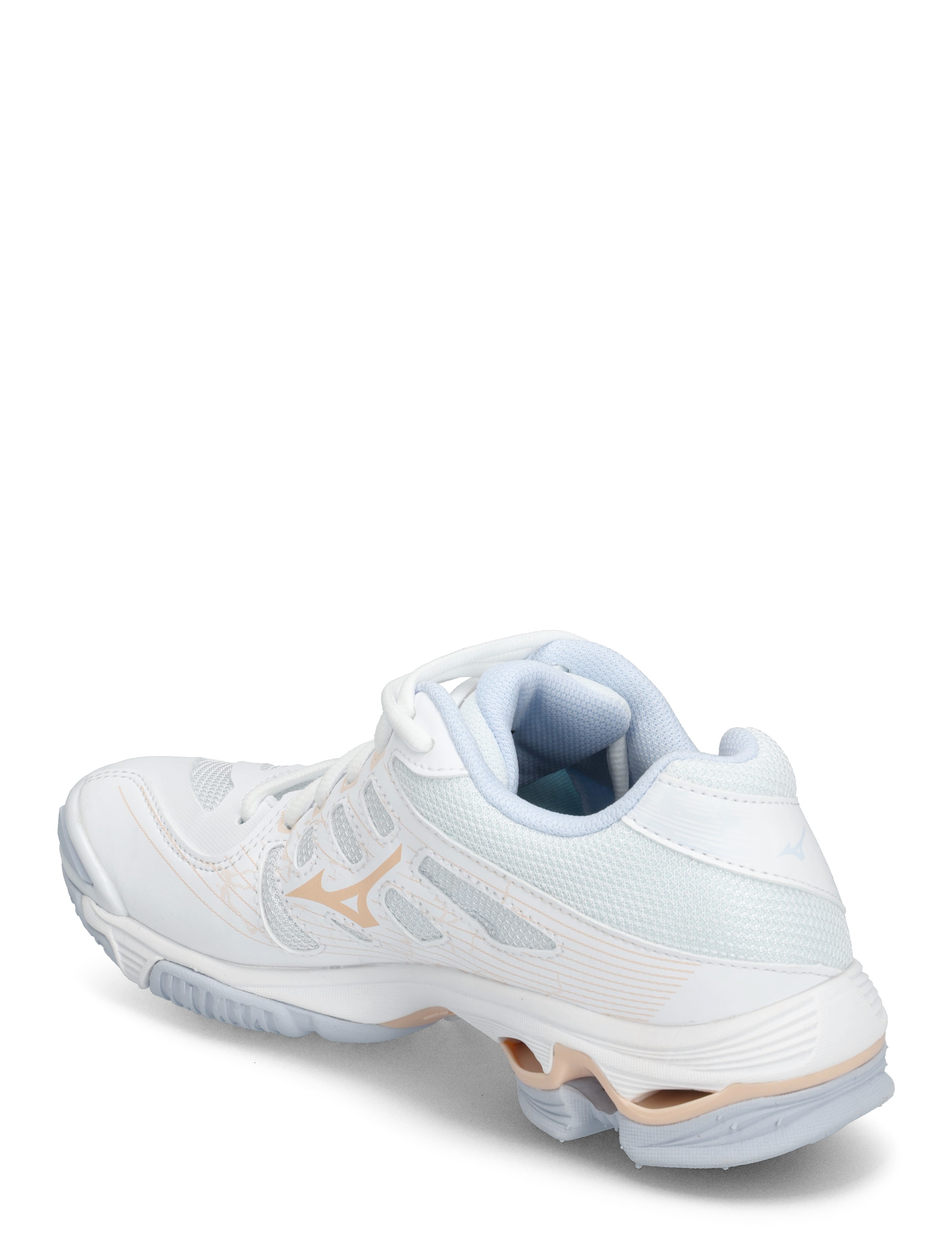Mizuno - WAVE VOLTAGE W - white/halogenblue/peachparfait - 2