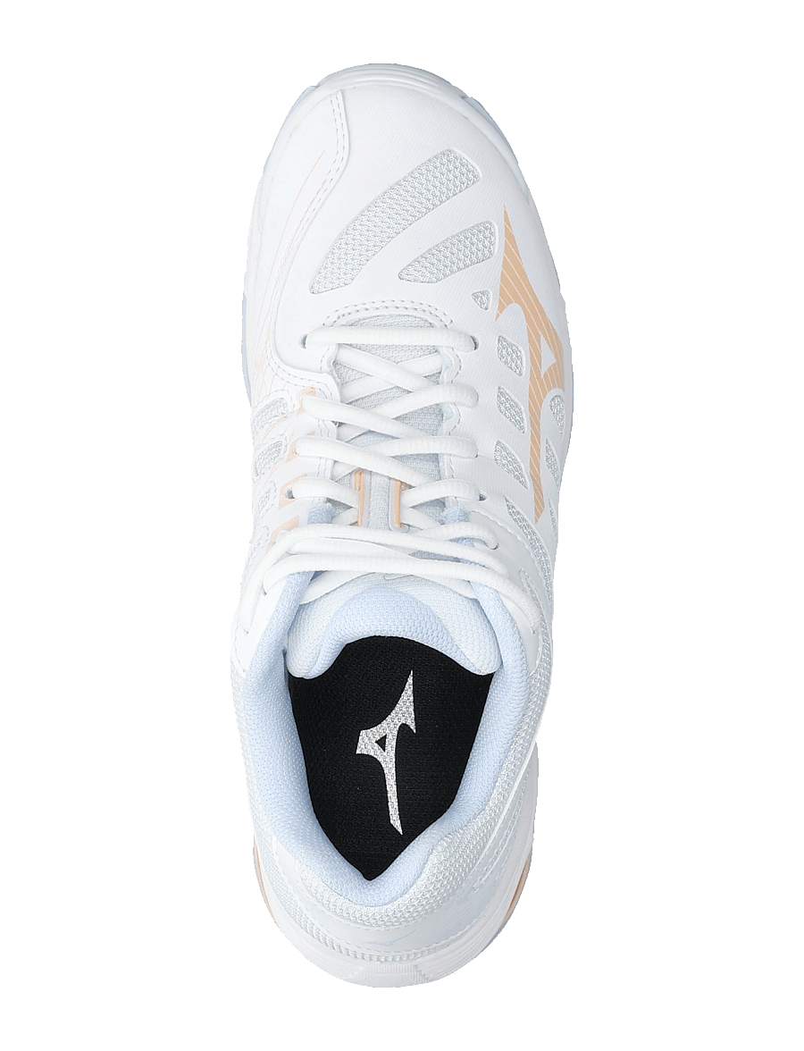 Mizuno - WAVE VOLTAGE W - white/halogenblue/peachparfait - 3