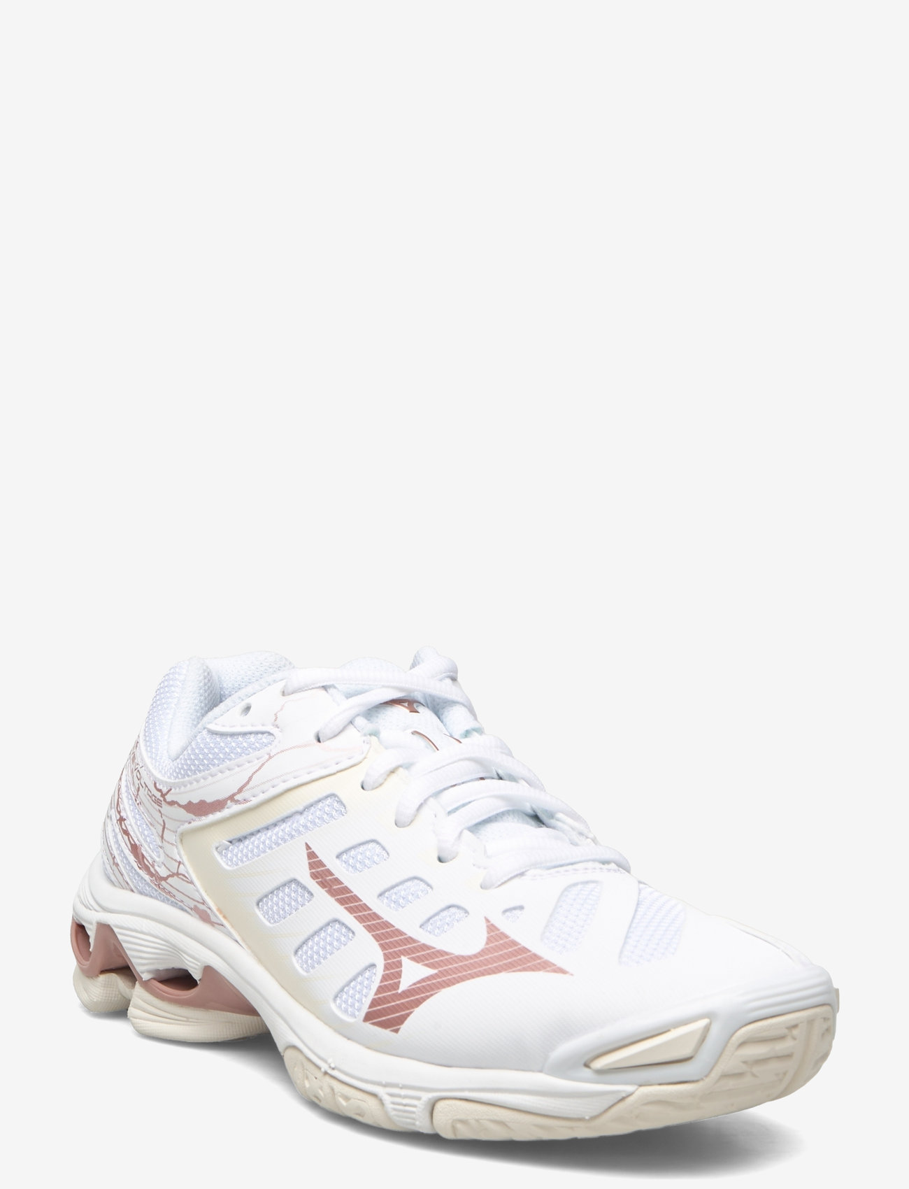 Mizuno - WAVE VOLTAGE W - white/rose/snow white - 0