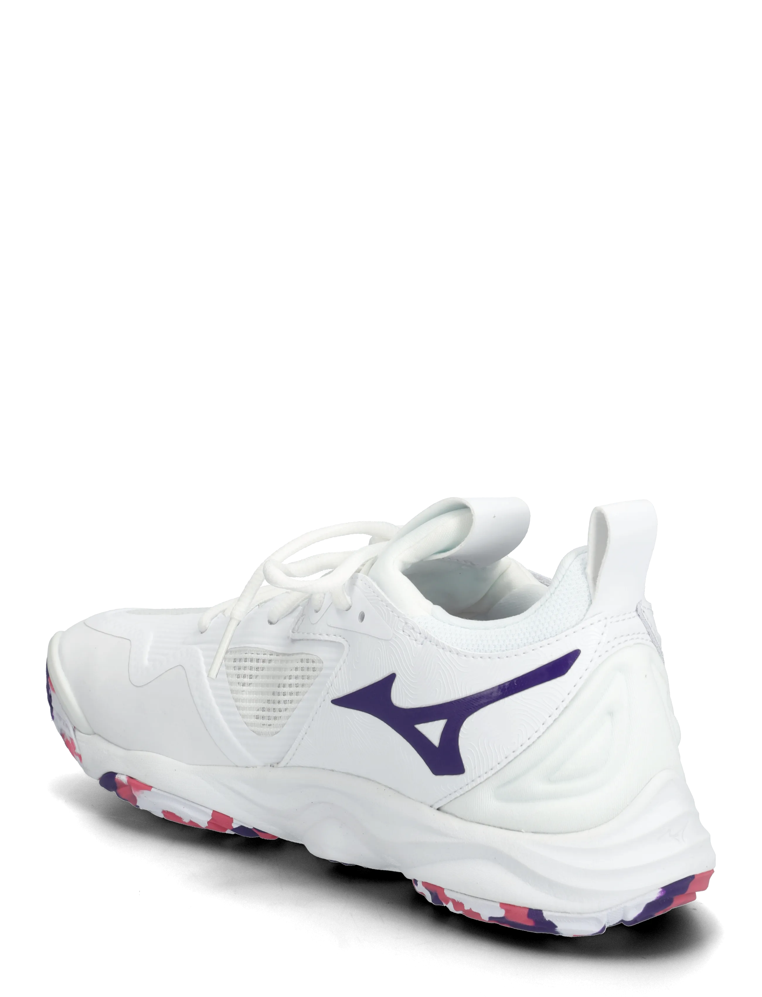 Mizuno - WAVE MOMENTUM 3(W) - white/violet indigo/camellia rose - 2