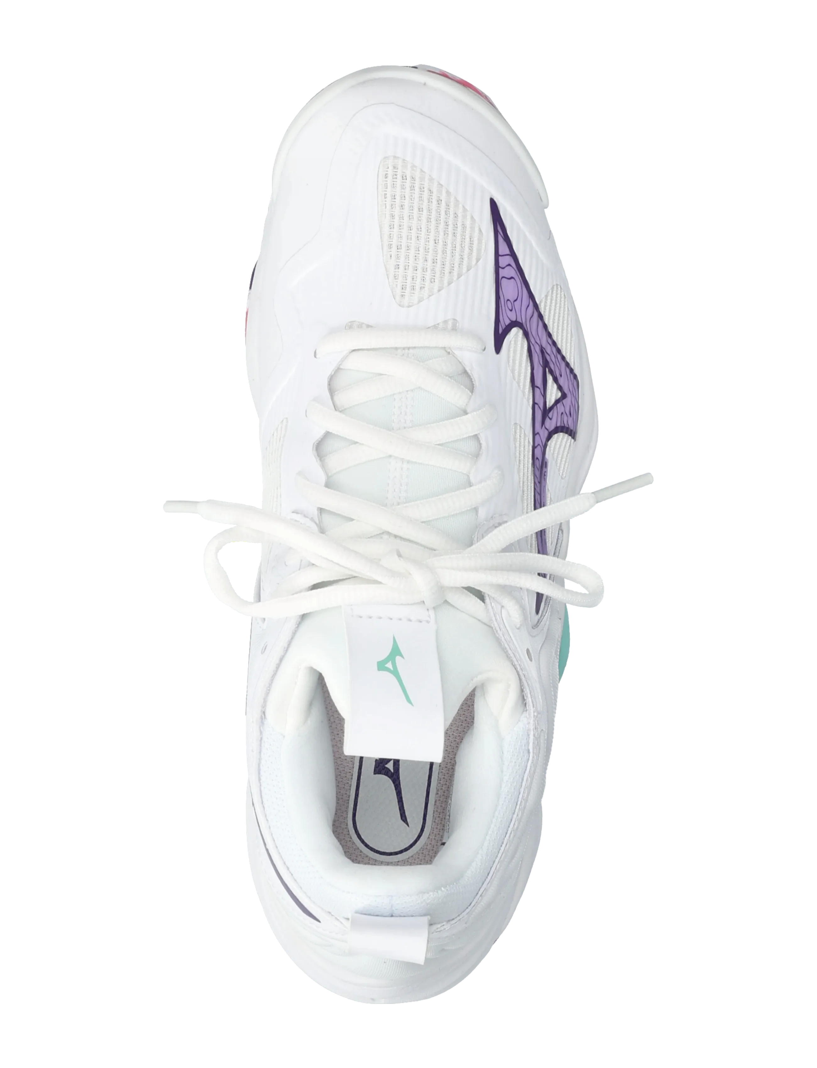 Mizuno - WAVE MOMENTUM 3(W) - white/violet indigo/camellia rose - 3