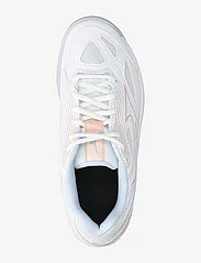 Mizuno - CYCLONE SPEED 4(W) - buty do sportów halowych - white/halogenblue/peachparfait - 3