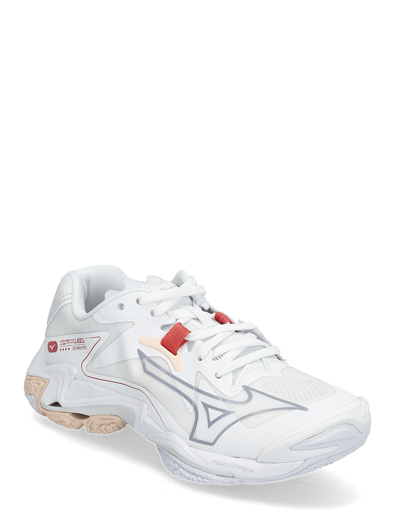 Mizuno - WAVE LIGHTNING Z8(W) - inomhusskor - white/aleutian/cloud pink - 0