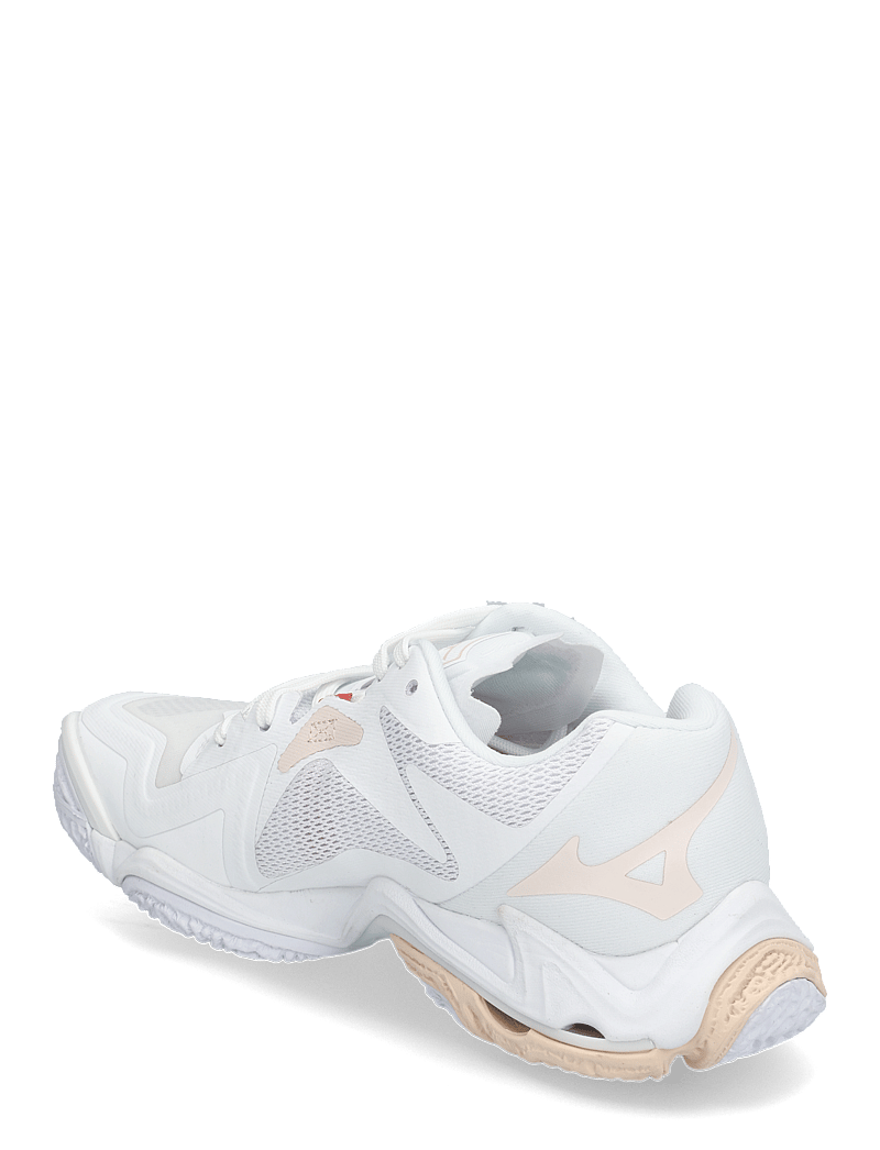 Mizuno - WAVE LIGHTNING Z8(W) - inomhusskor - white/aleutian/cloud pink - 2