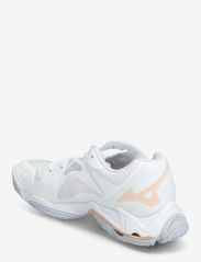 Mizuno - WAVE LIGHTNING Z8(W) - indoor sports shoes - white/halogenblue/peachparfait - 2