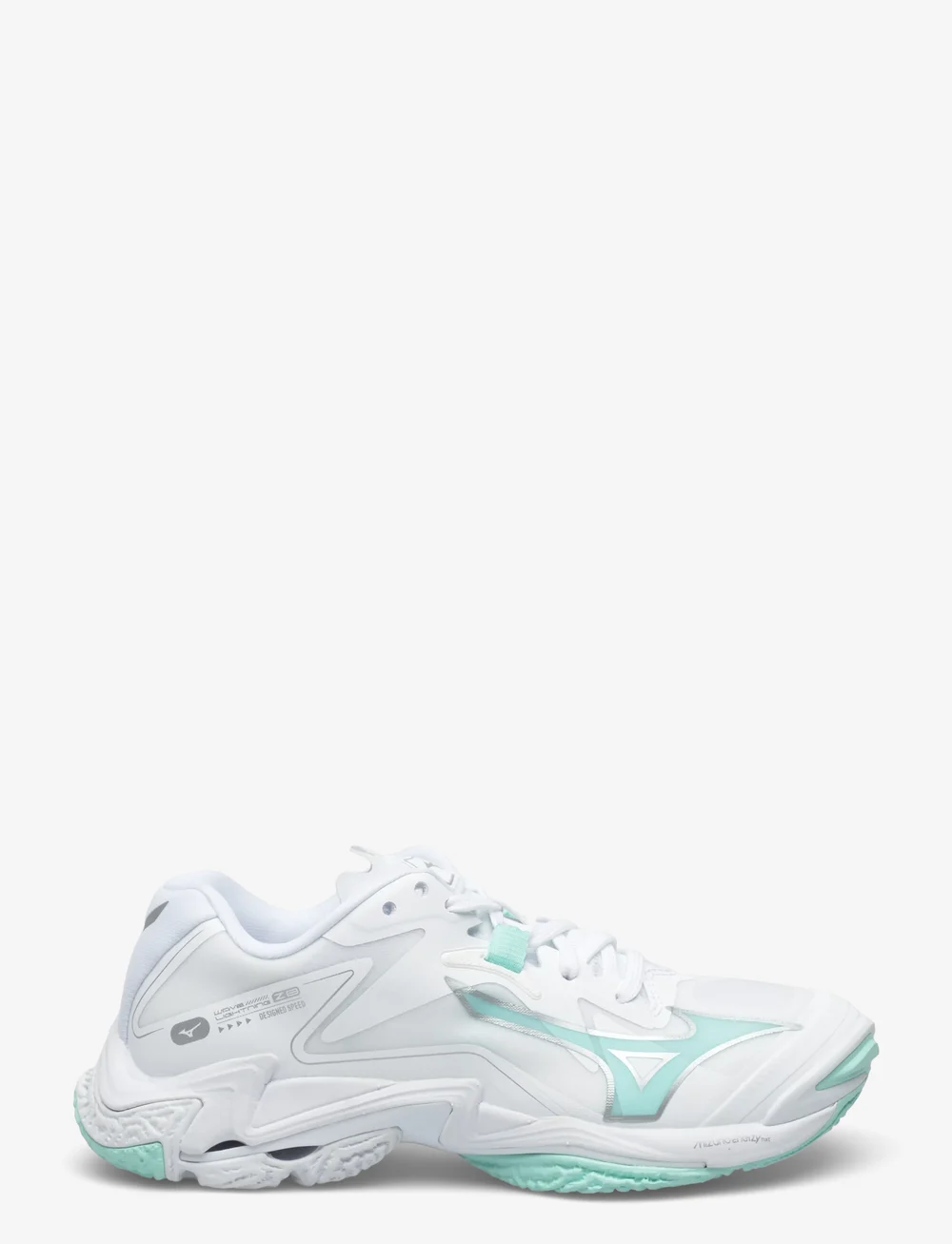 Mizuno - WAVE LIGHTNING Z8(W) - inomhusskor - white/blue tint - 1