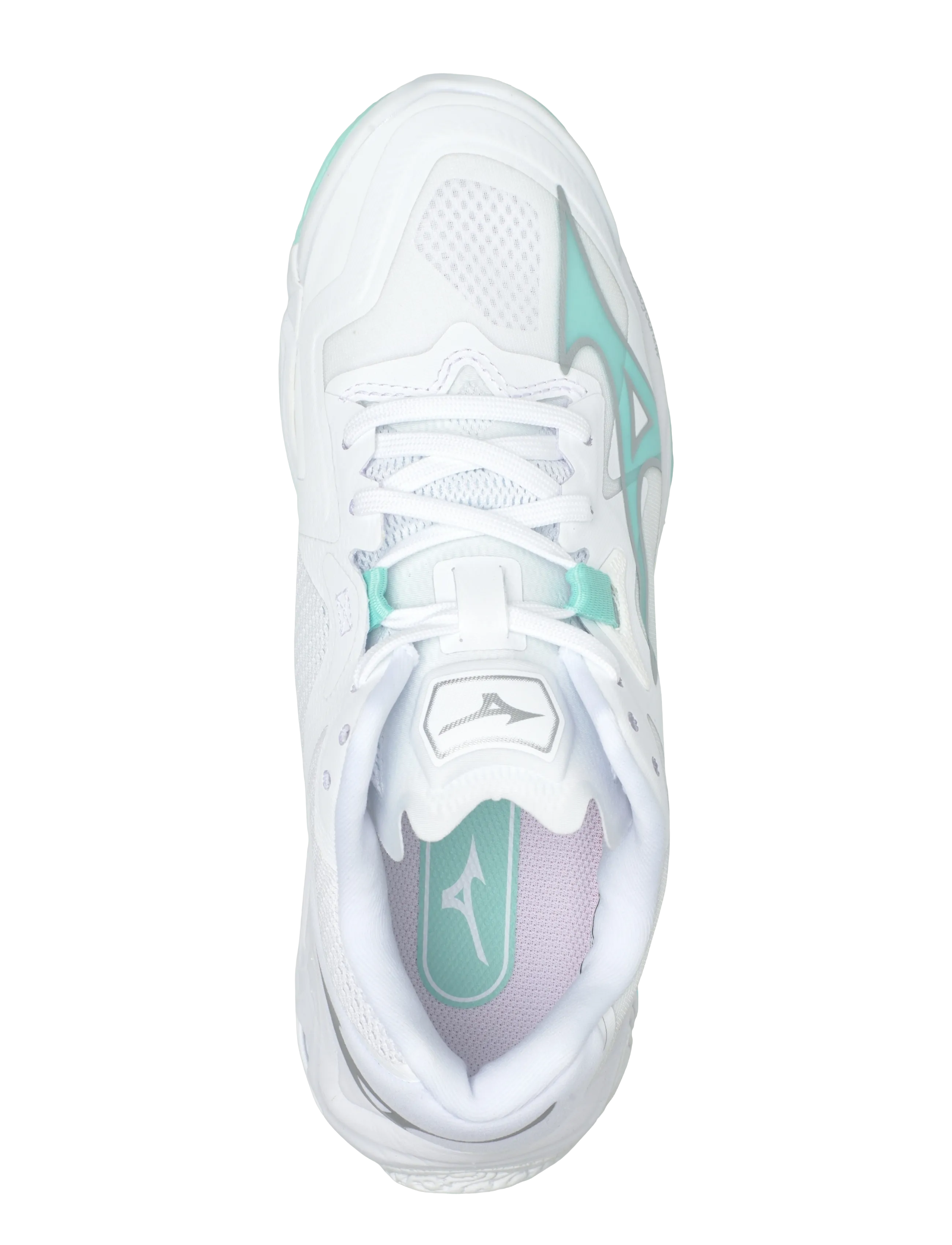 Mizuno - WAVE LIGHTNING Z8(W) - indoor-sportschuhe - white/blue tint - 3