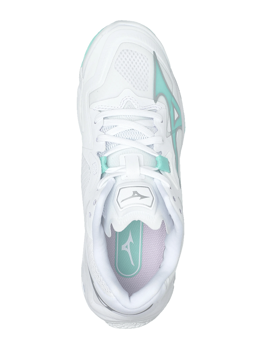 Mizuno - WAVE LIGHTNING Z8(W) - indoor-sportschuhe - white/blue tint - 3
