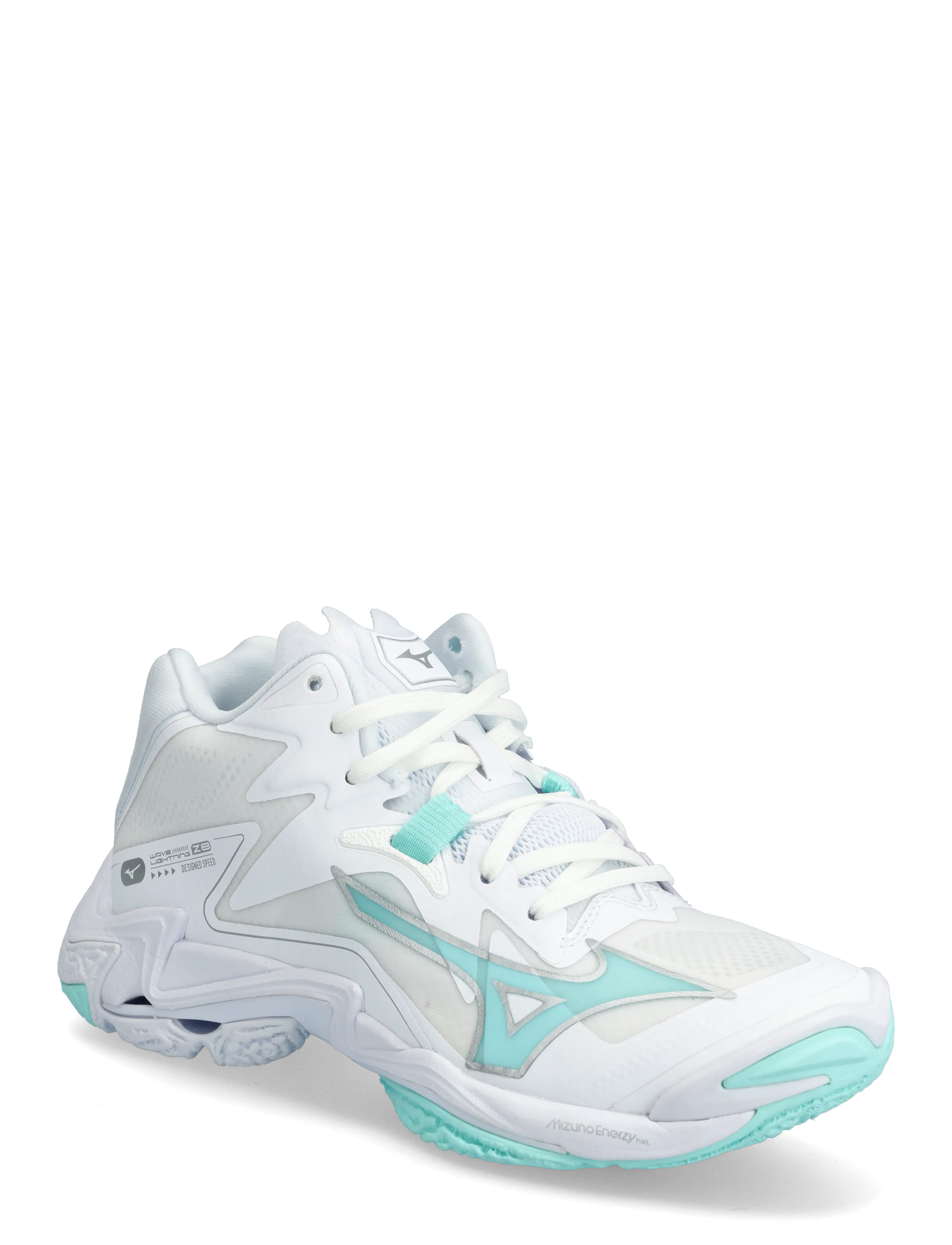 Mizuno WAVE LIGHTNING Z8 MID(W) - Mizuno - WHITE/BLUE TINT / white