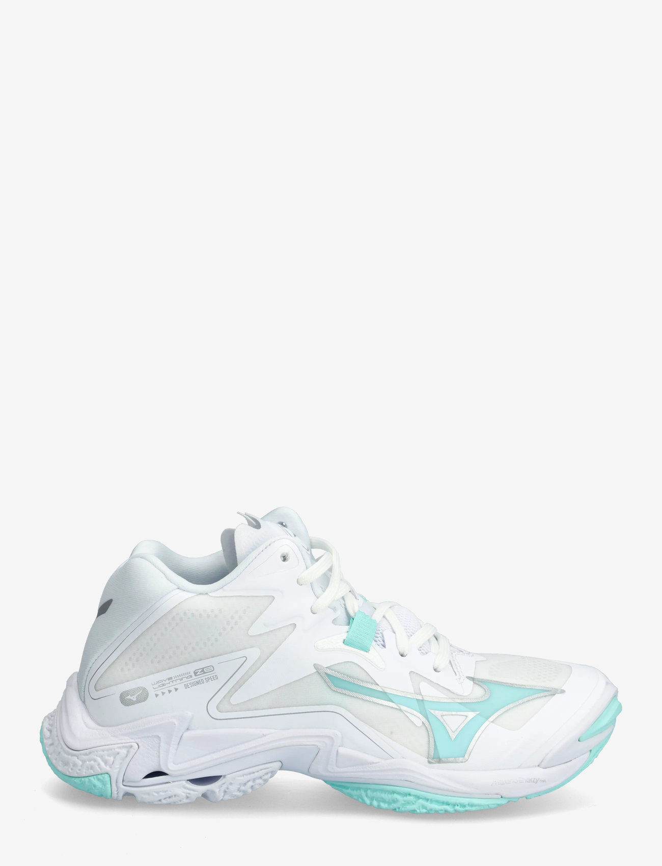 Mizuno - WAVE LIGHTNING Z8 MID(W) - indendørs sportssko - white/blue tint - 1