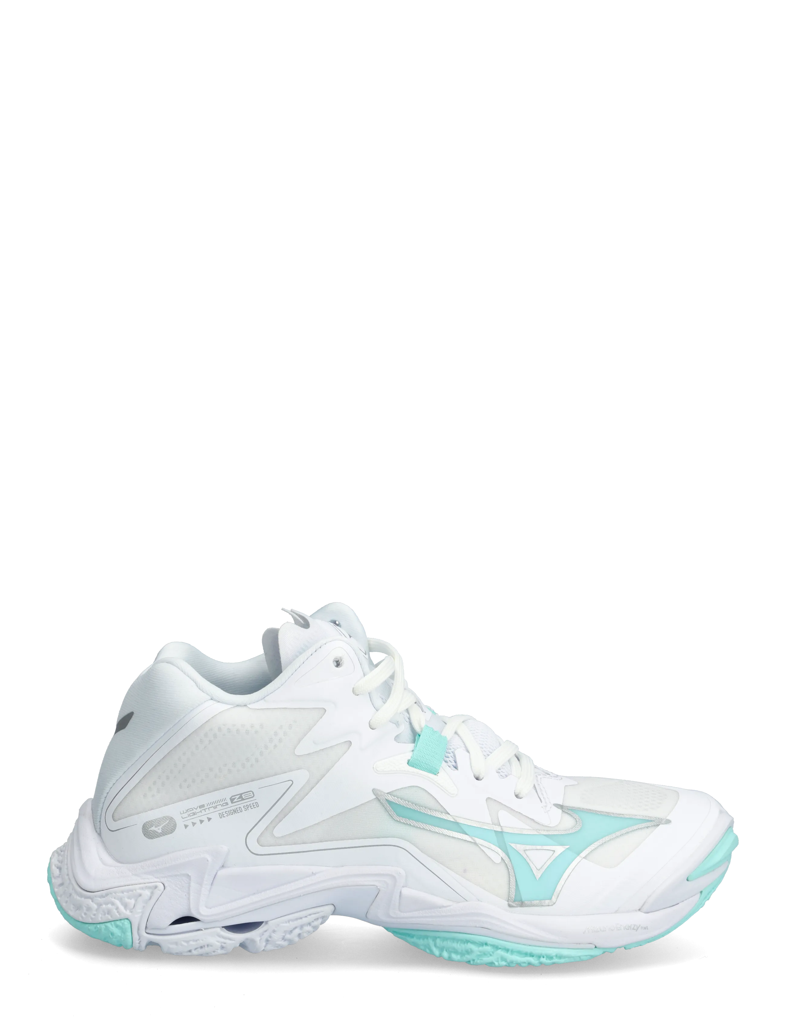 Mizuno - WAVE LIGHTNING Z8 MID(W) - indoor-sportschuhe - white/blue tint - 1