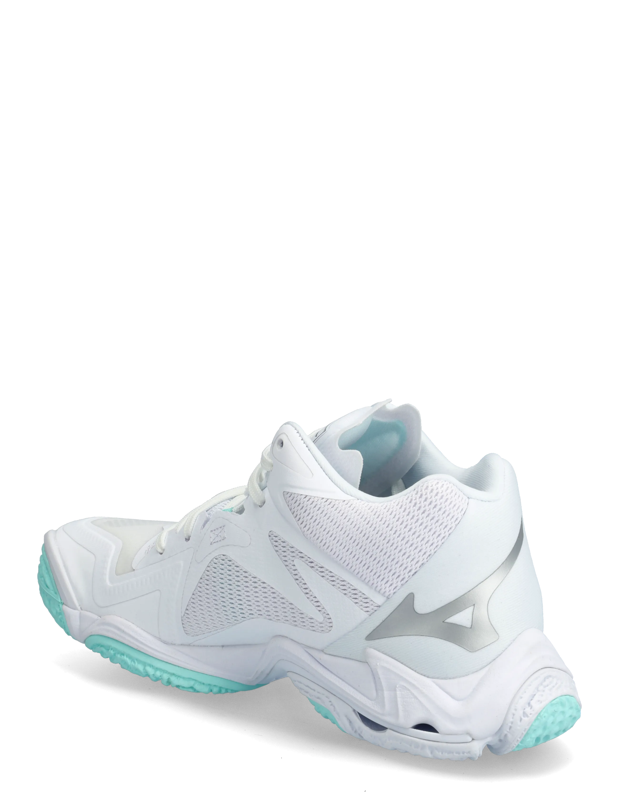 Mizuno - WAVE LIGHTNING Z8 MID(W) - indoor-sportschuhe - white/blue tint - 2