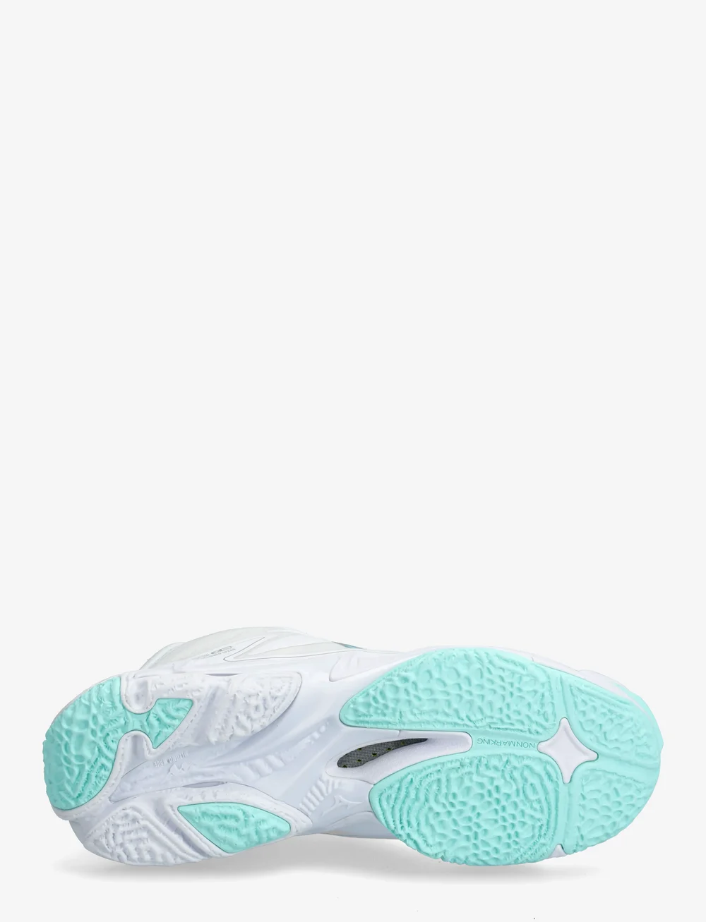 Mizuno - WAVE LIGHTNING Z8 MID(W) - inomhusskor - white/blue tint - 4