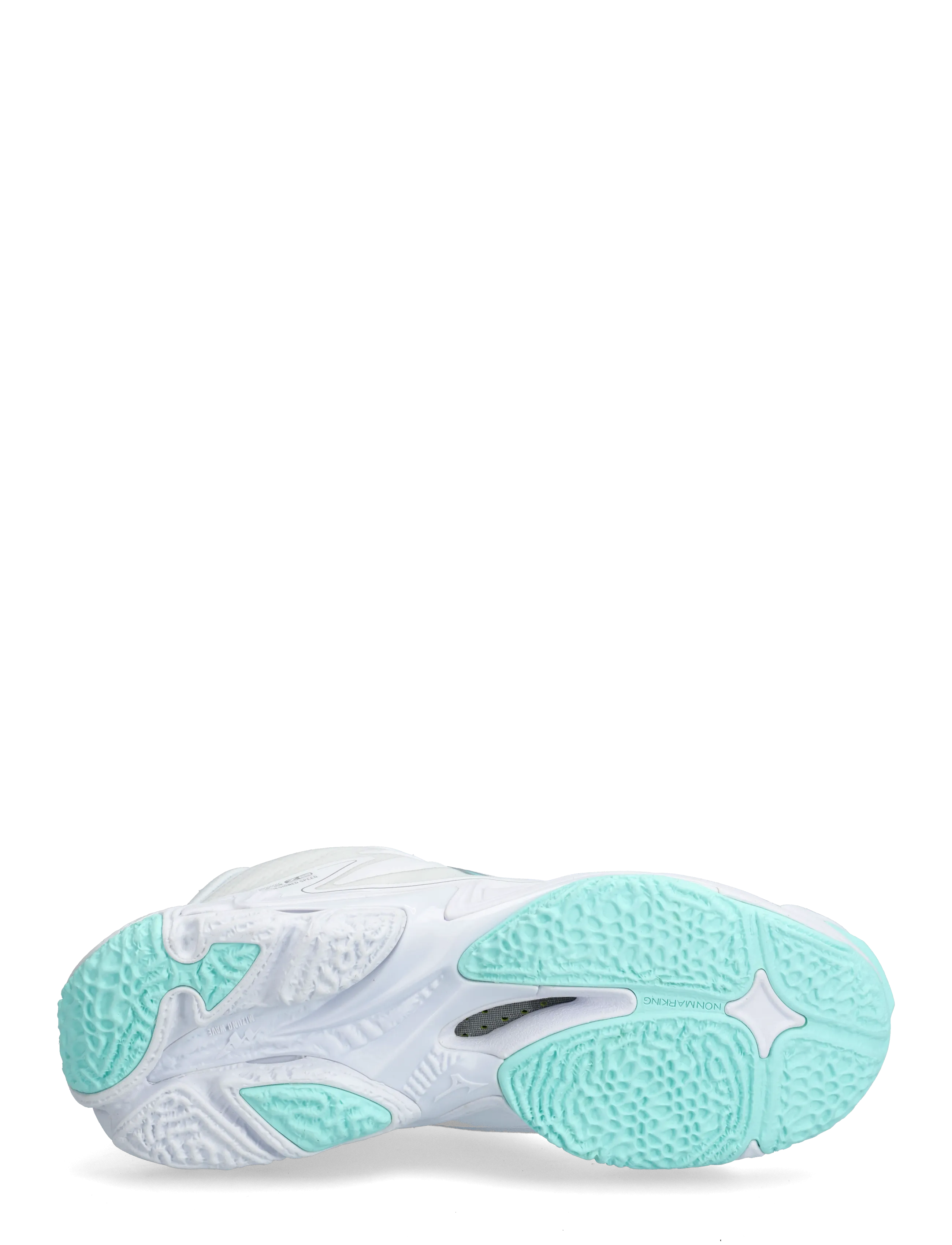 Mizuno - WAVE LIGHTNING Z8 MID(W) - buty do sportów halowych - white/blue tint - 4