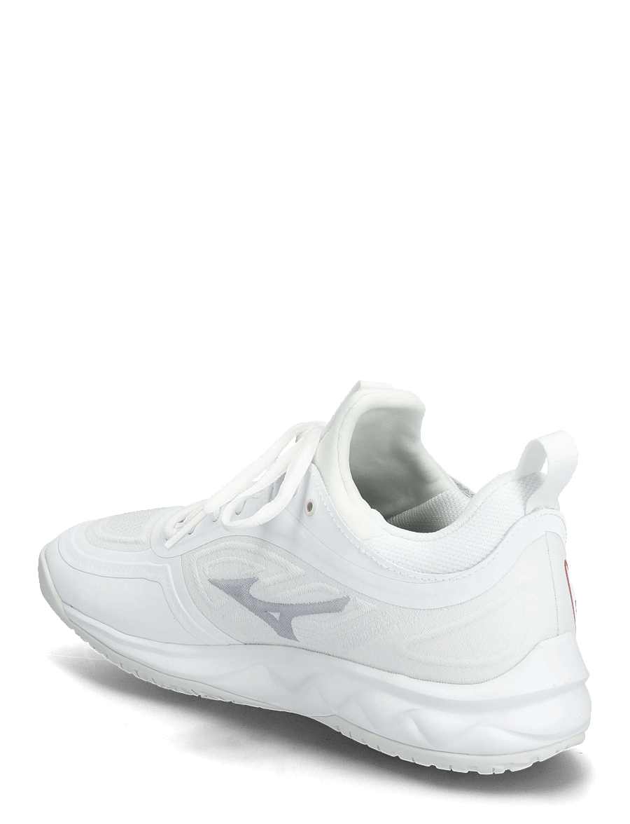 Mizuno - WAVE LUMINOUS 3(W) - inomhusskor - white/aleutian/cloud pink - 2