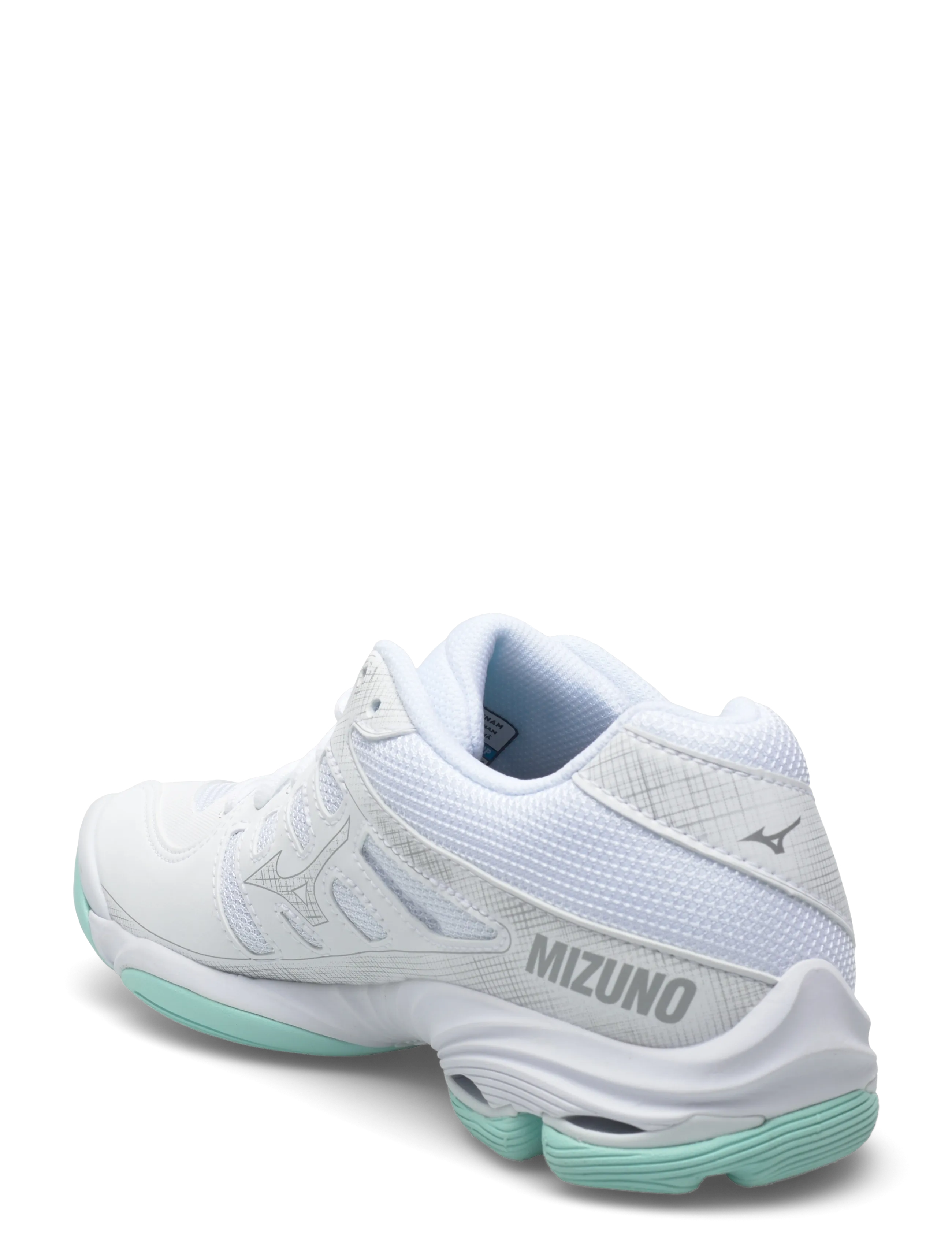 Mizuno - WAVE VOLTAGE 2(W) - indoor-sportschuhe - white/blue tint - 2