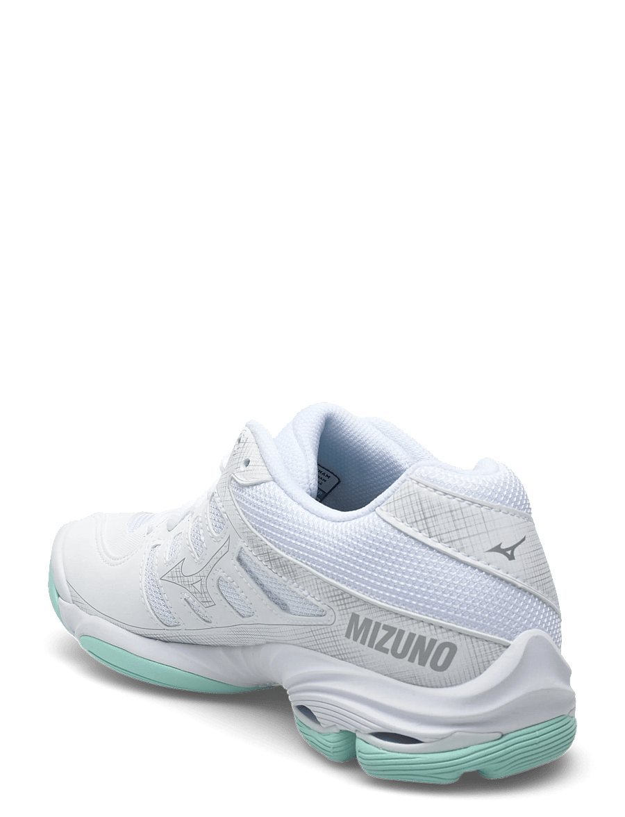 Mizuno - WAVE VOLTAGE 2(W) - inomhusskor - white/blue tint - 2