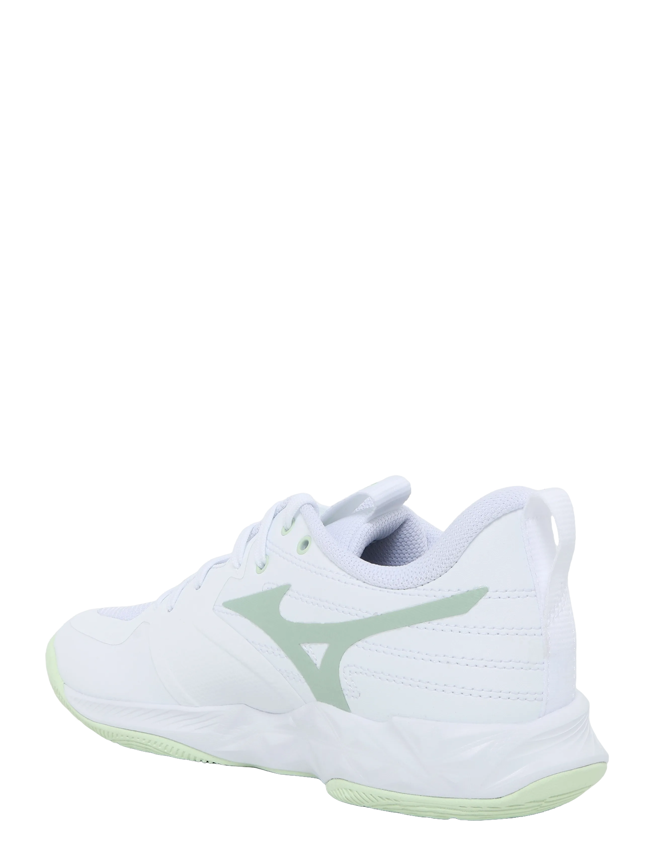 Mizuno - WAVE MOMENTUM PRO(W) - indoor-sportschuhe - white/aqua gray/ambrosia - 1