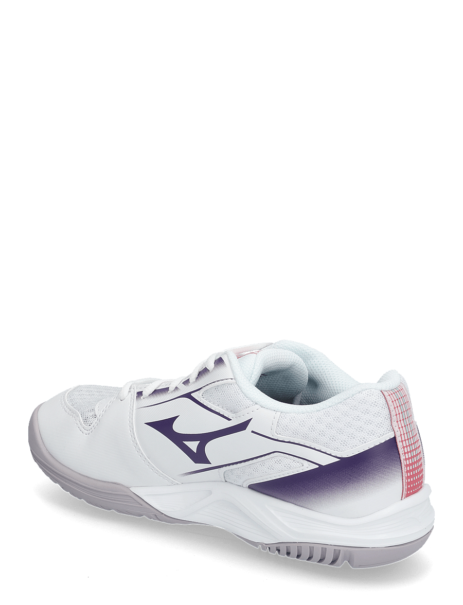 Mizuno - CYCLONE SPEED 5(W) - uždarų patalpų sporto bateliai - white/violet indigo/camelia rose - 2
