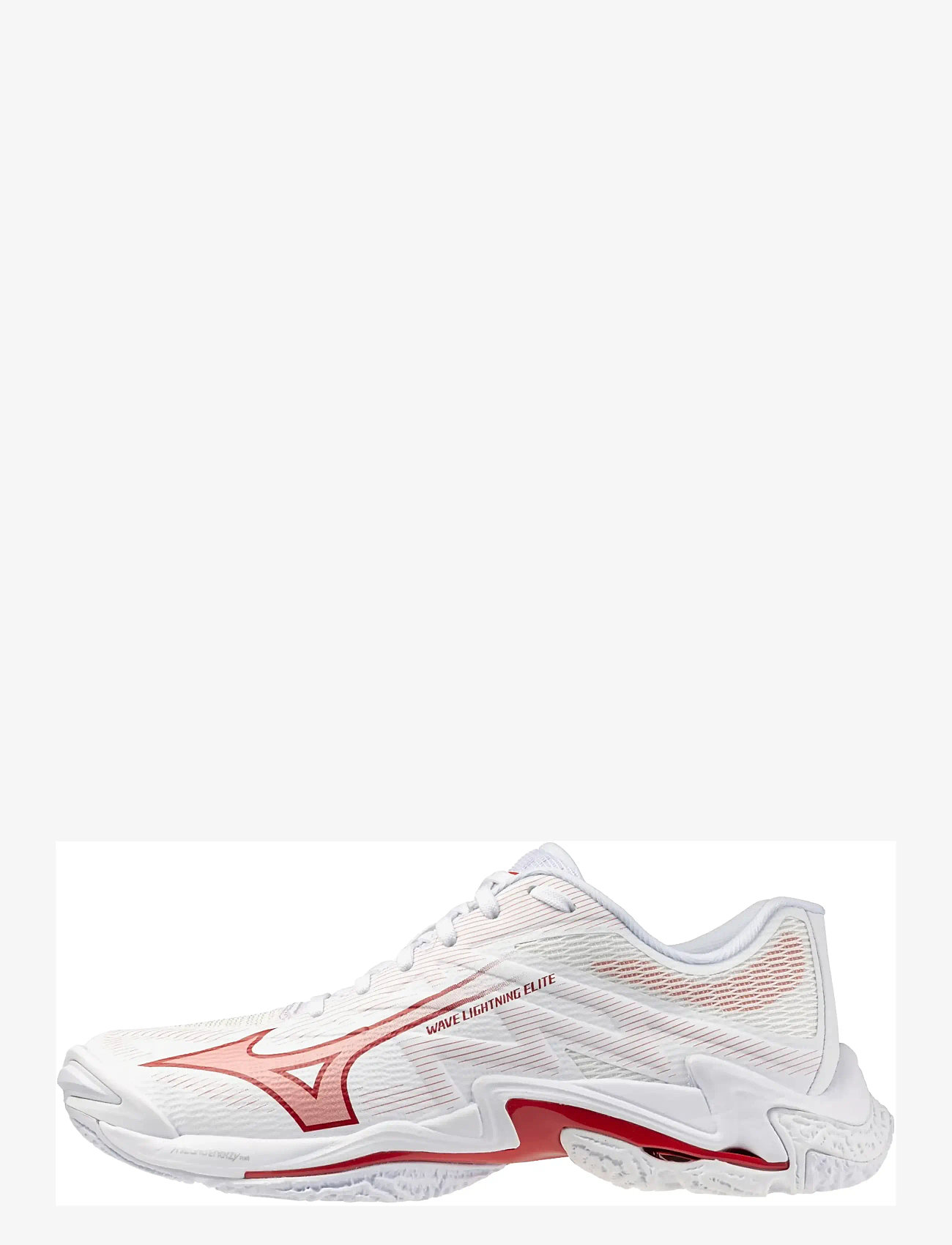 Mizuno - WAVE LIGHTNING ELITE(W) - indoor-sportschuhe - white/rose elegance/lava falls - 0