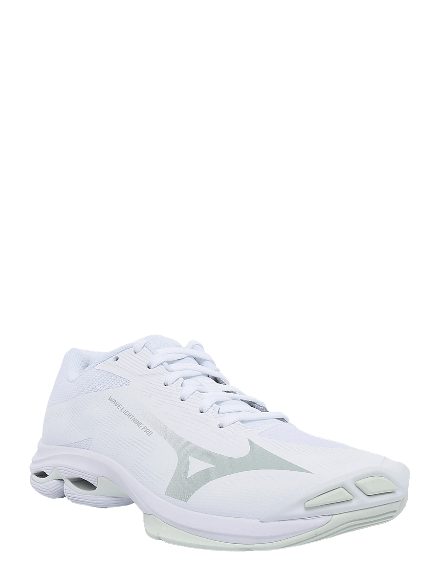 Mizuno - WAVE LIGHTNING PRO(W) - indendørs sportssko - white/aqua gray/ambrosia - 0
