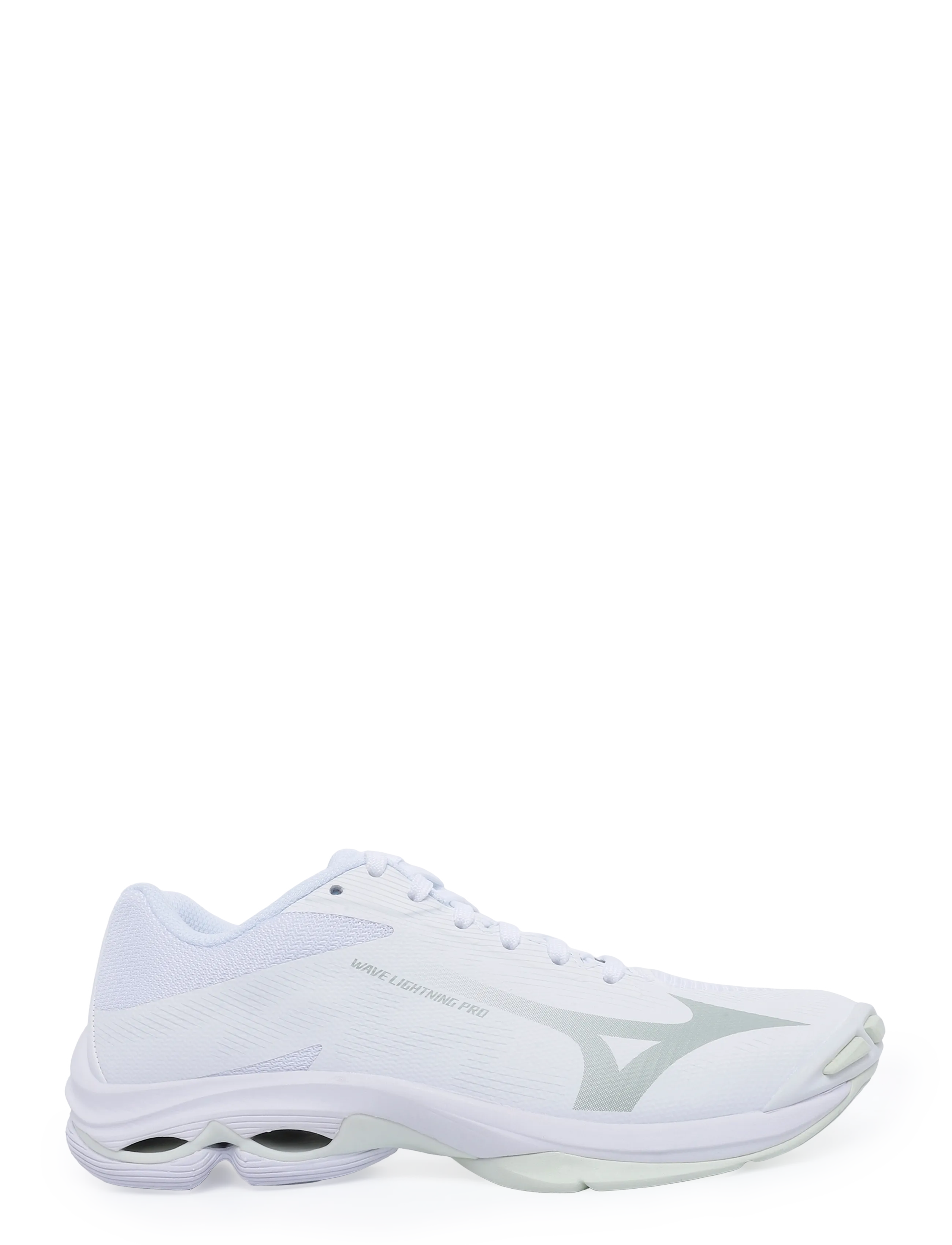 Mizuno - WAVE LIGHTNING PRO(W) - indendørs sportssko - white/aqua gray/ambrosia - 2