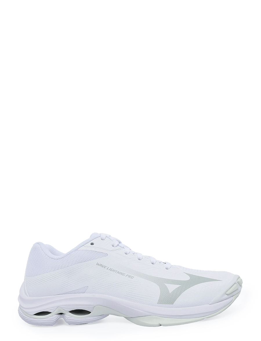 Mizuno - WAVE LIGHTNING PRO(W) - indendørs sportssko - white/aqua gray/ambrosia - 2