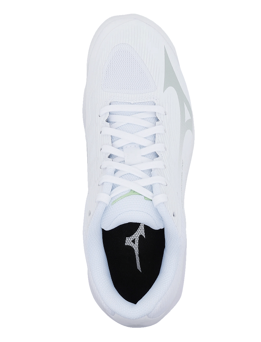 Mizuno - WAVE LIGHTNING PRO(W) - indendørs sportssko - white/aqua gray/ambrosia - 3