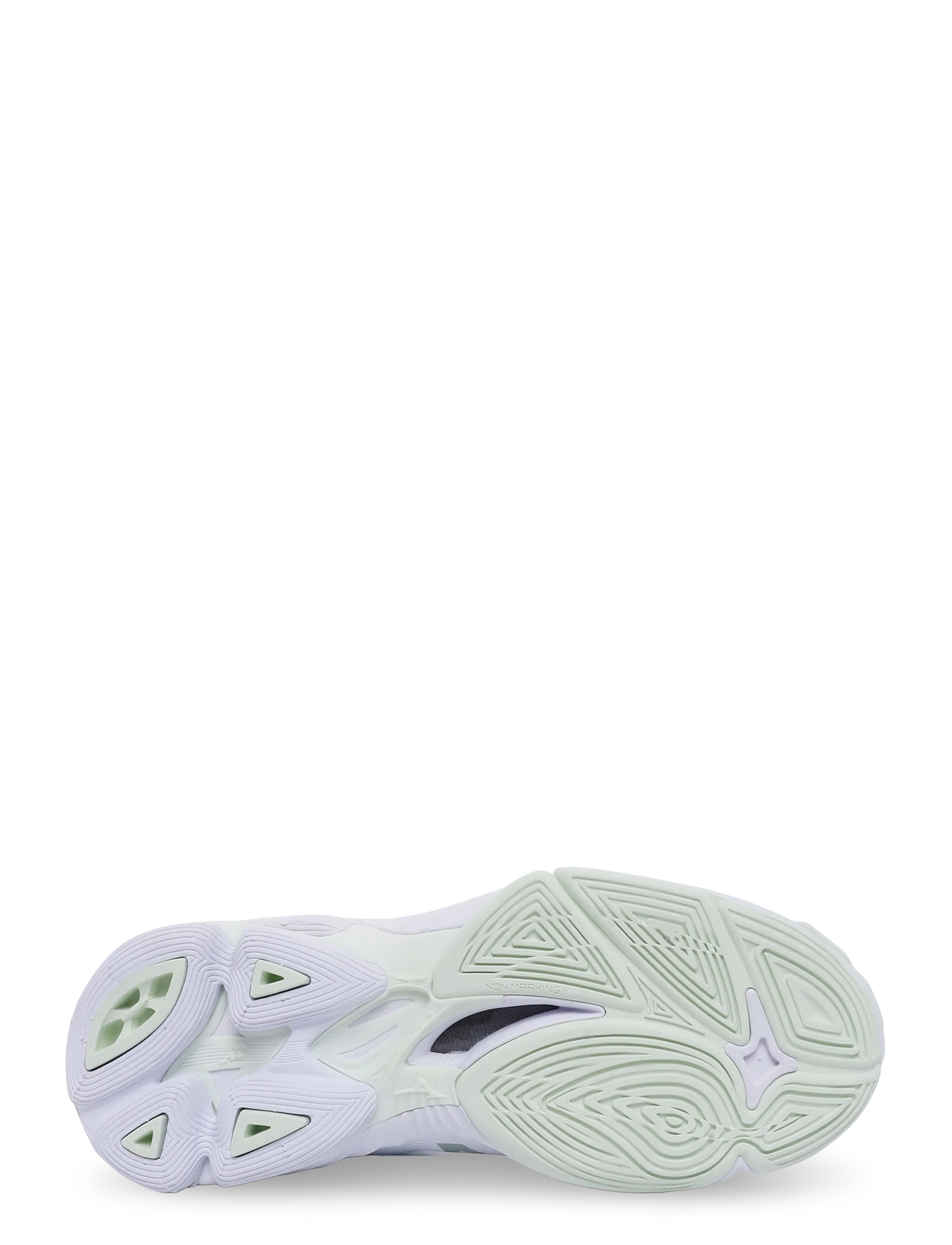 Mizuno - WAVE LIGHTNING PRO(W) - indendørs sportssko - white/aqua gray/ambrosia - 4