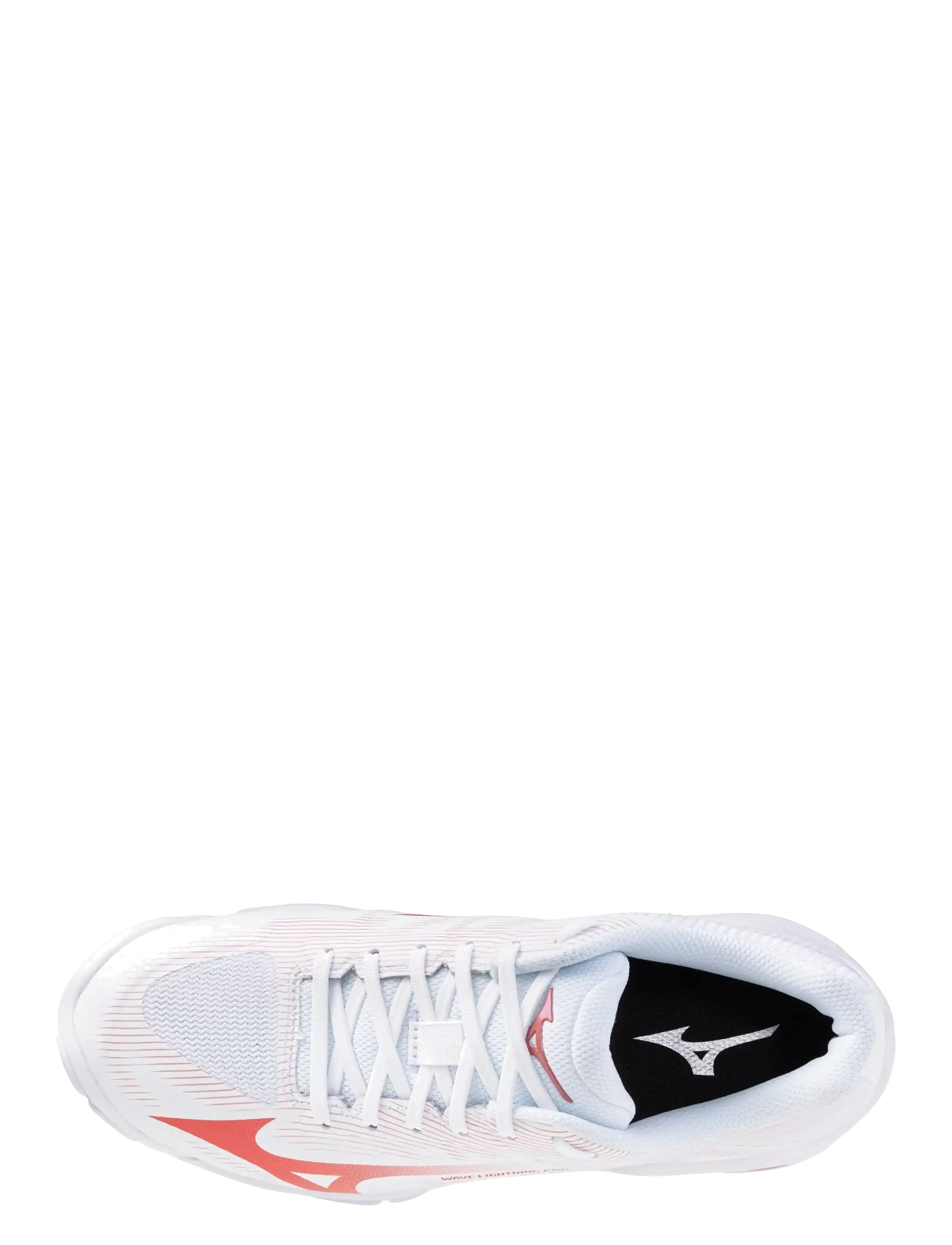 Mizuno - WAVE LIGHTNING PRO(W) - uždarų patalpų sporto bateliai - white/rose elegance/lava falls - 1