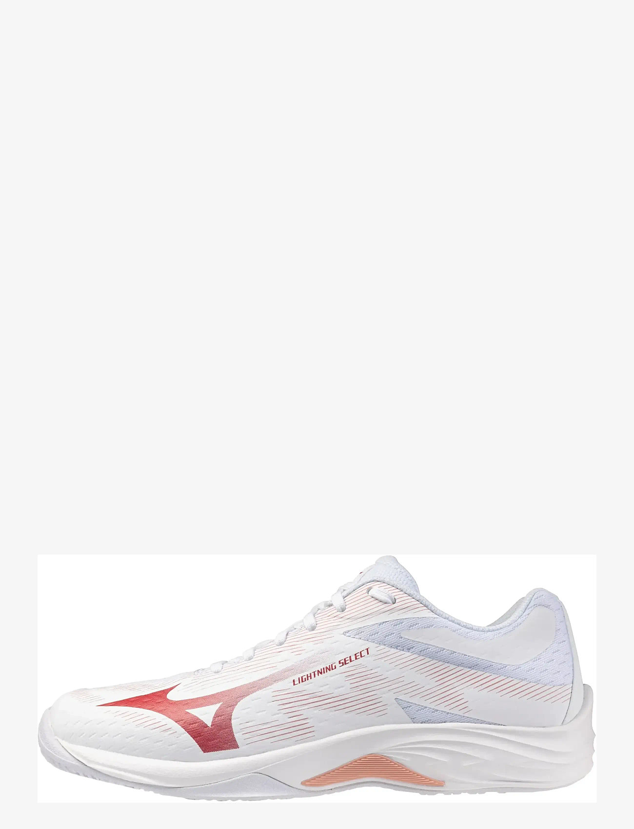 Mizuno - LIGHTNING SELECT(W) - siseruumide spordijalatsid - white/rose elegance/lava falls - 0