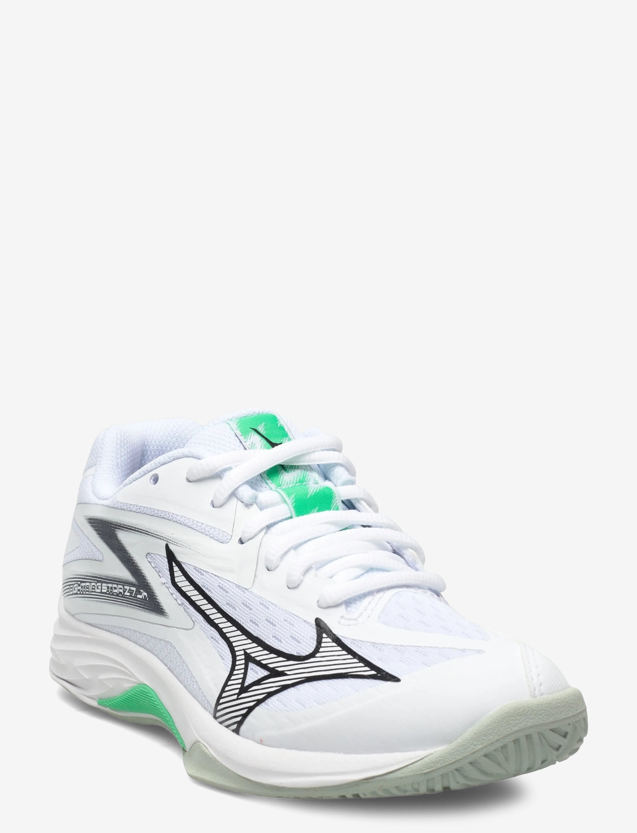 Mizuno - LIGHTNING STAR Z7 Jr(C) - jooksujalatsid - white/black/frozen emerald - 0