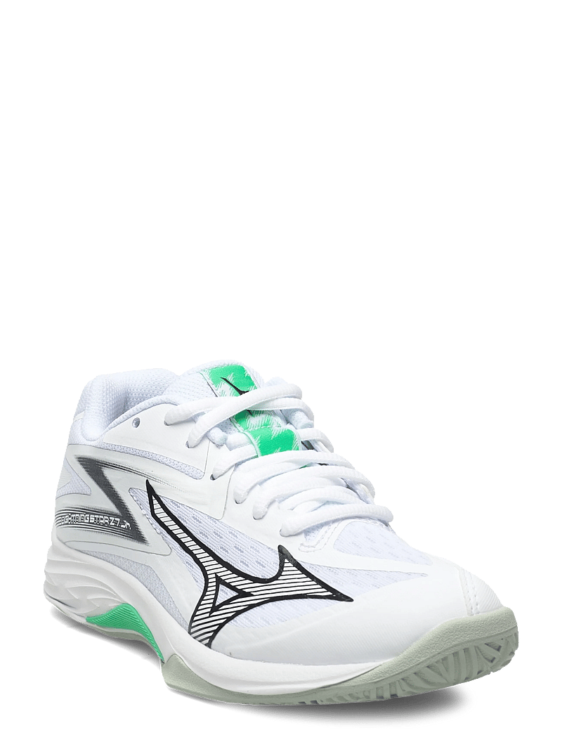 Mizuno - LIGHTNING STAR Z7 Jr. - skriešanas apavi - white/black/frozen emerald - 0