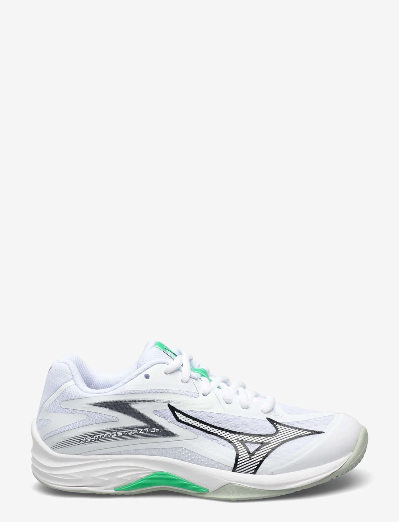 Mizuno - LIGHTNING STAR Z7 Jr(C) - jooksujalatsid - white/black/frozen emerald - 1