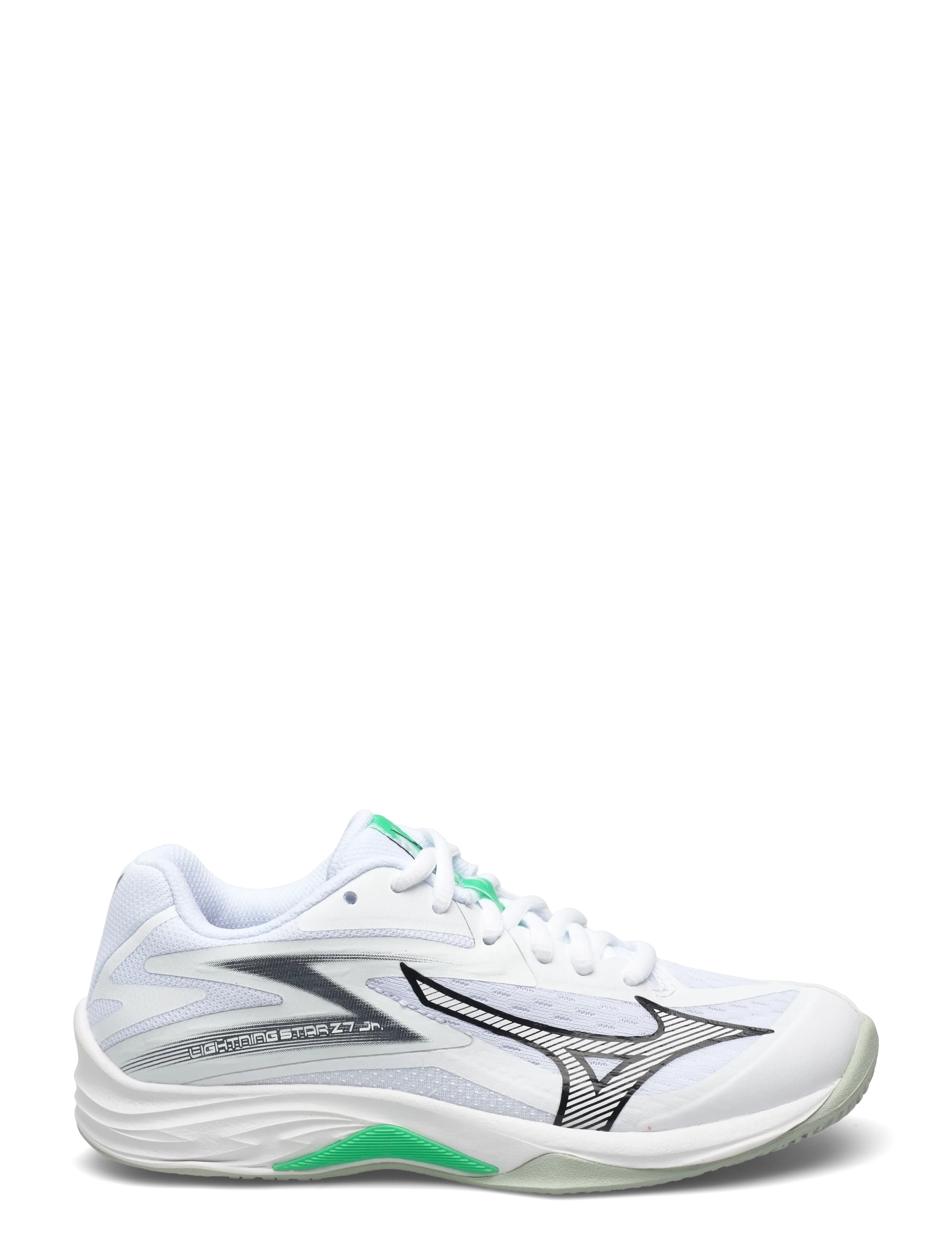Mizuno - LIGHTNING STAR Z7 Jr(C) - træningssko - white/black/frozen emerald - 1