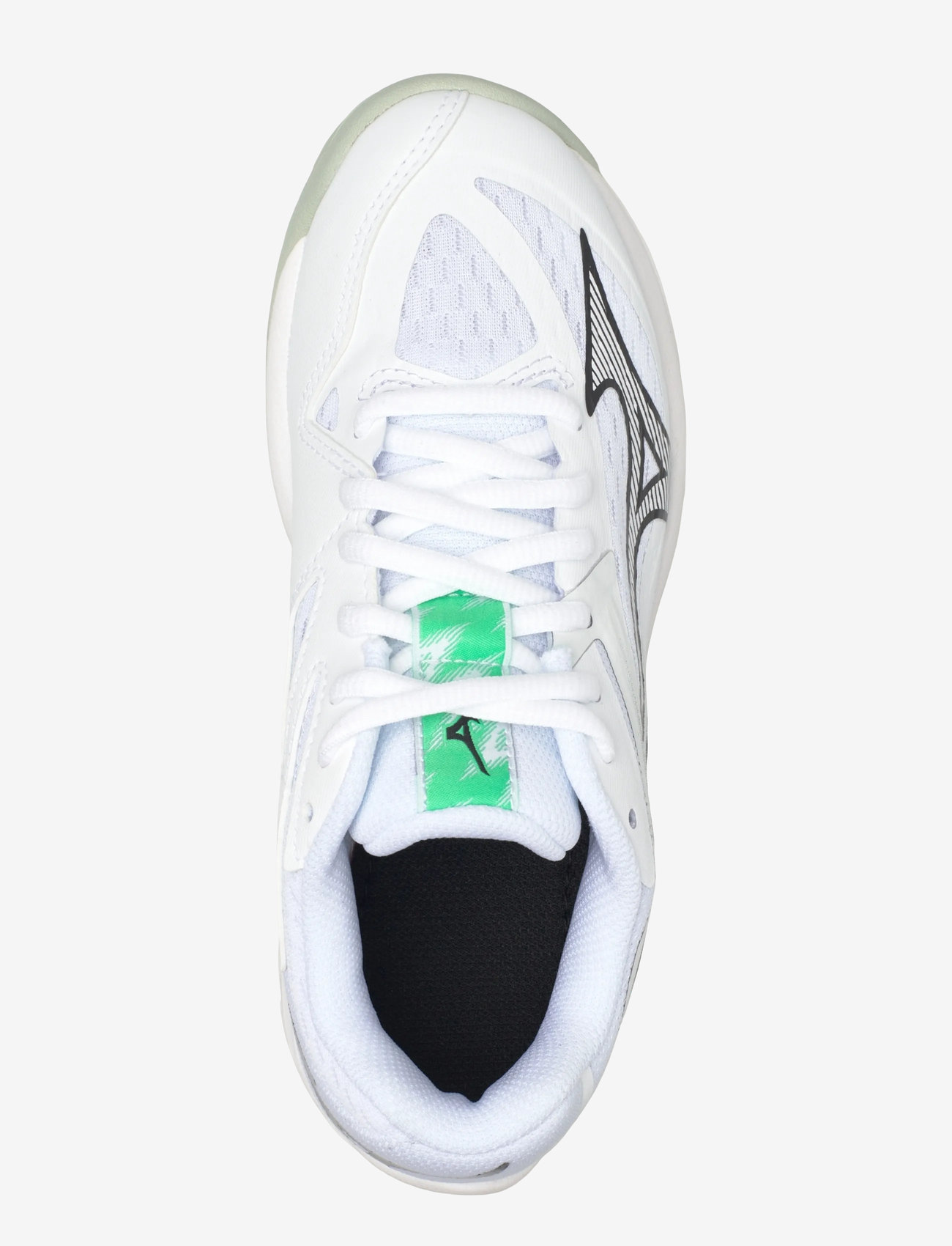 Mizuno - LIGHTNING STAR Z7 Jr(C) - jooksujalatsid - white/black/frozen emerald - 3