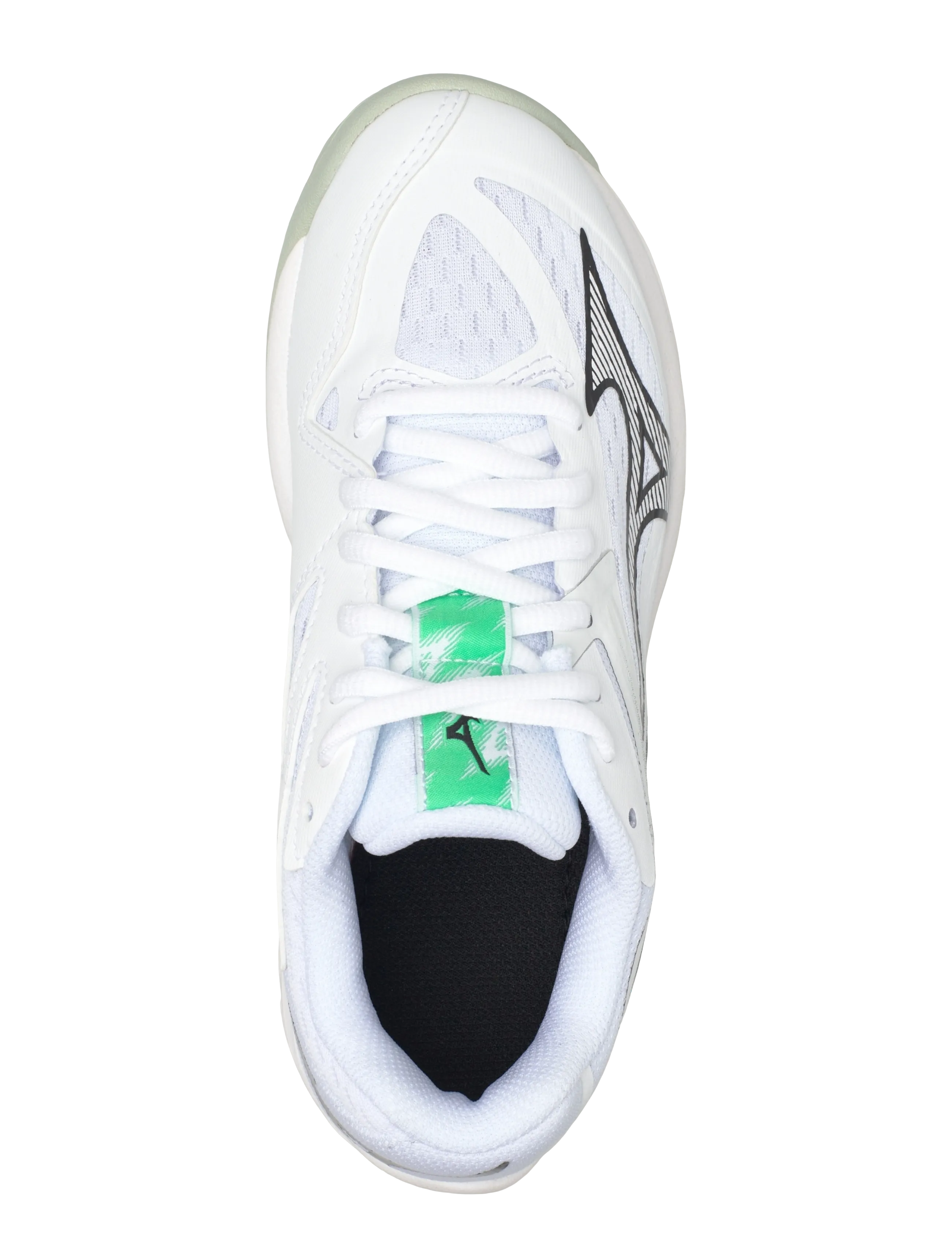 Mizuno - LIGHTNING STAR Z7 Jr(C) - træningssko - white/black/frozen emerald - 3