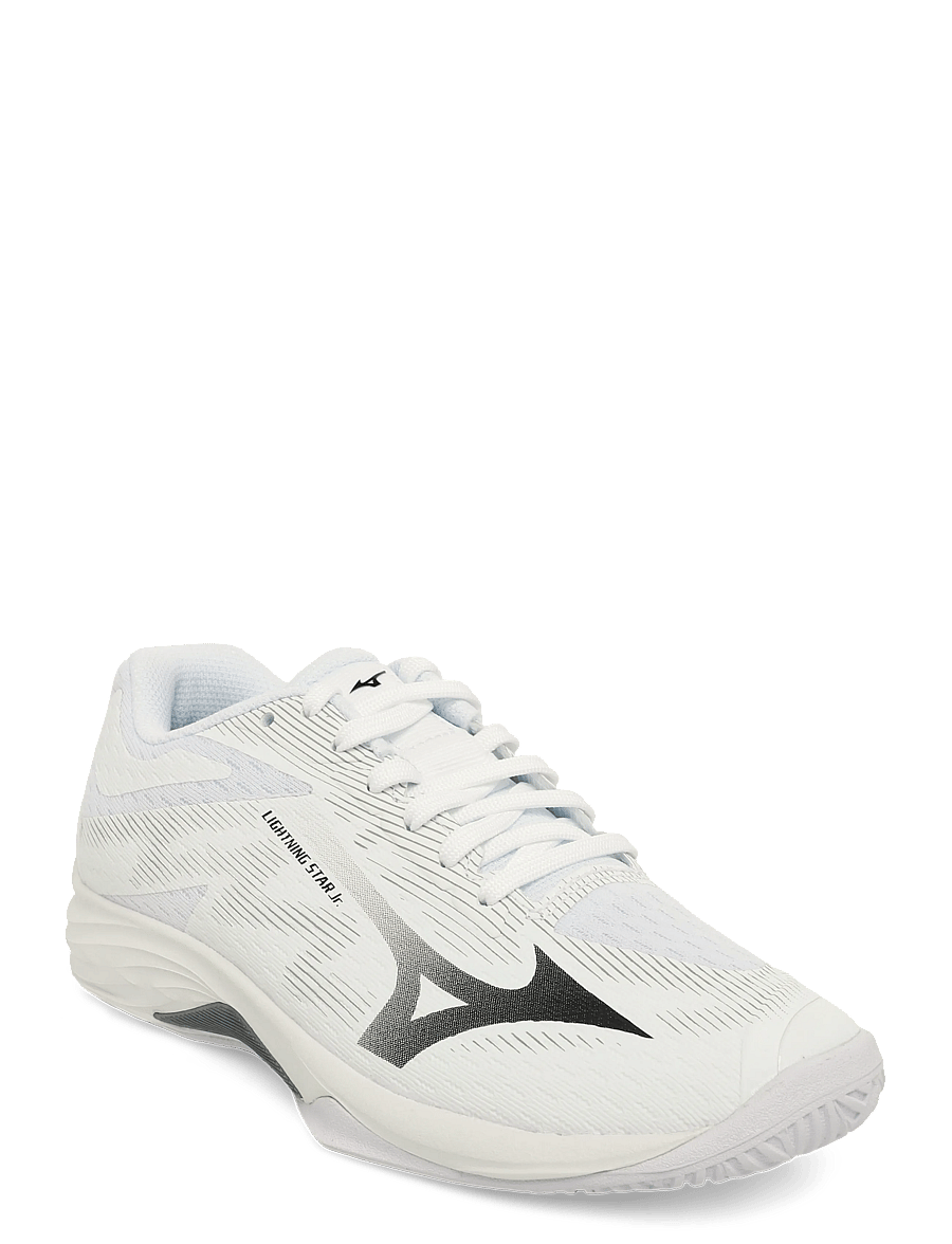 Mizuno - LIGHTNING STAR Jr.(C) - treeningjalatsid - white/black/ultimate gray - 0