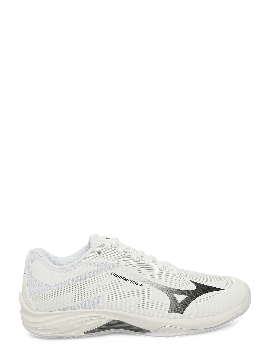 Mizuno - LIGHTNING STAR Jr.(C) - treeningjalatsid - white/black/ultimate gray - 2