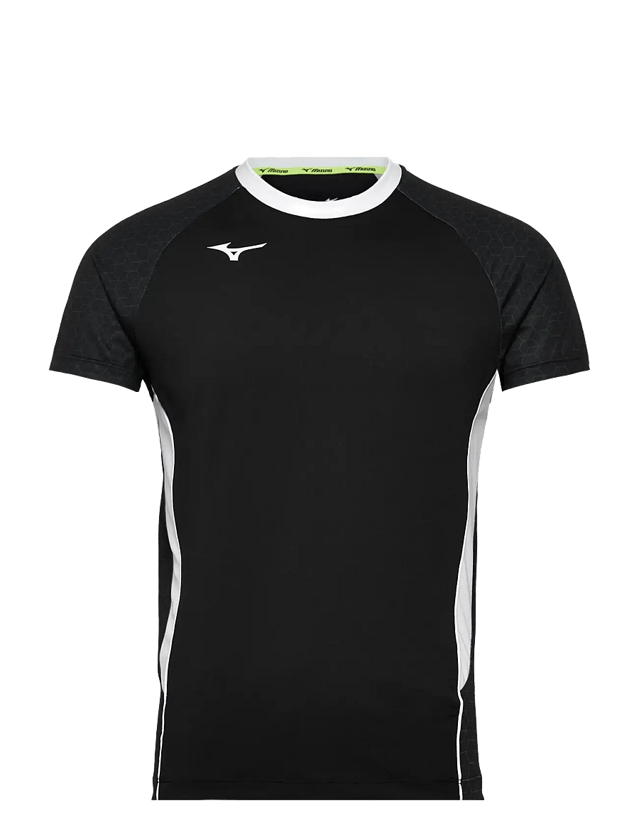 Mizuno - Premium High-Kyu Tee(M) - t-krekli - black/white - 0