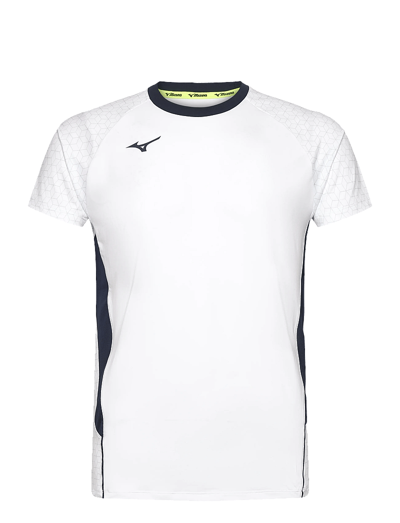 Mizuno - Premium High-Kyu Tee(M) - t-särgid - white/navy - 0
