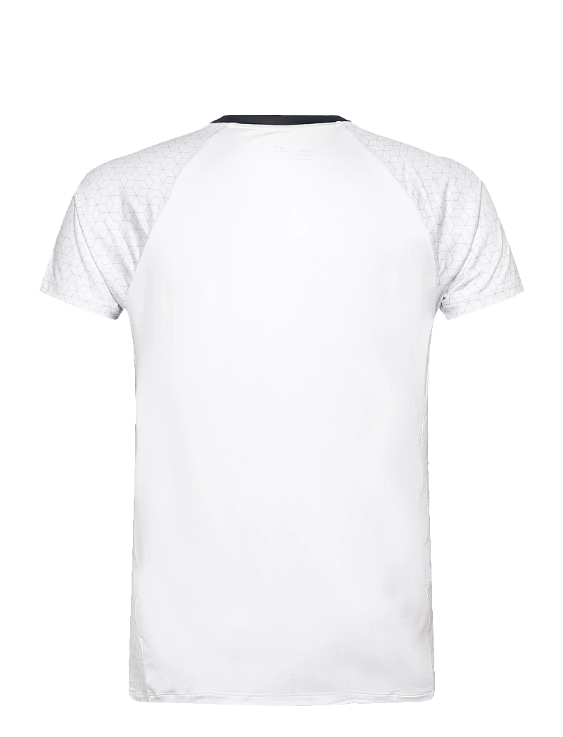 Mizuno - Premium High-Kyu Tee(M) - t-särgid - white/navy - 1