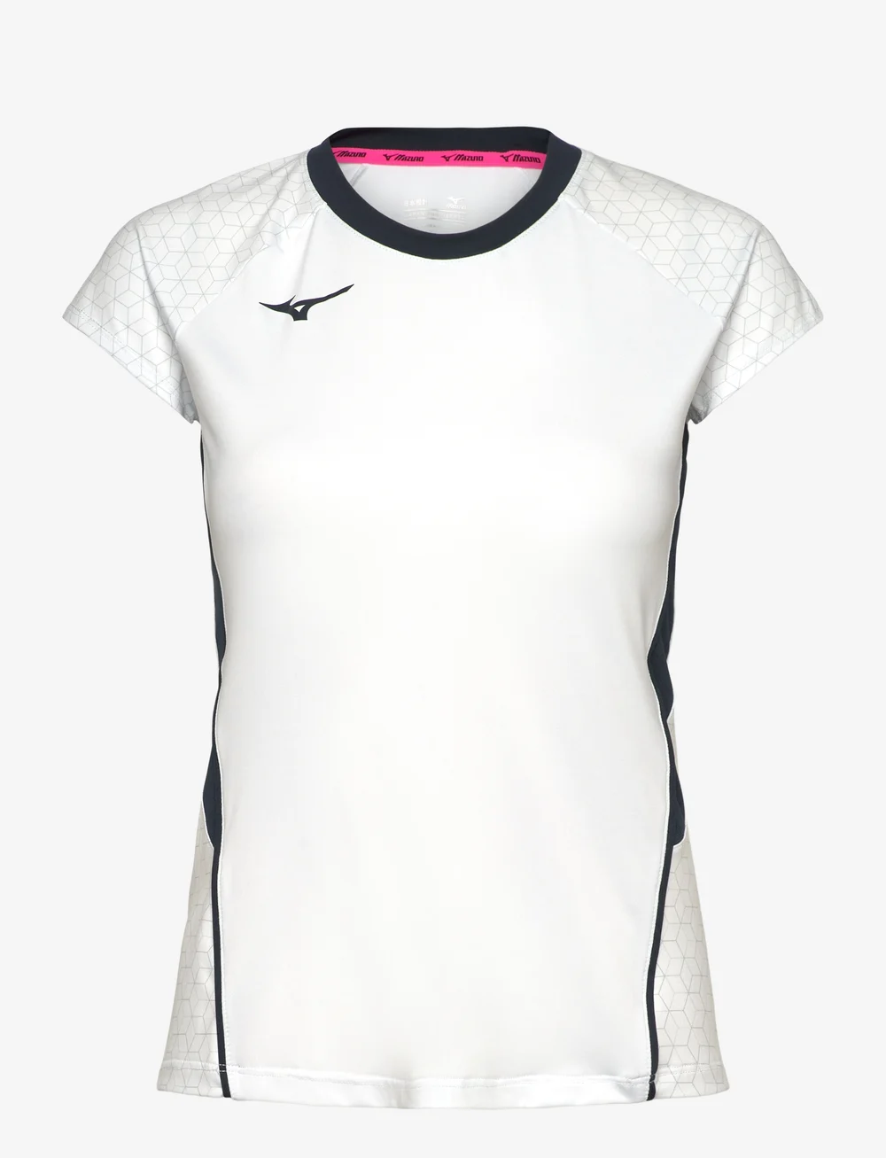 Mizuno - Premium High-Kyu Tee(W) - toppar & t-shirts - white/navy - 0