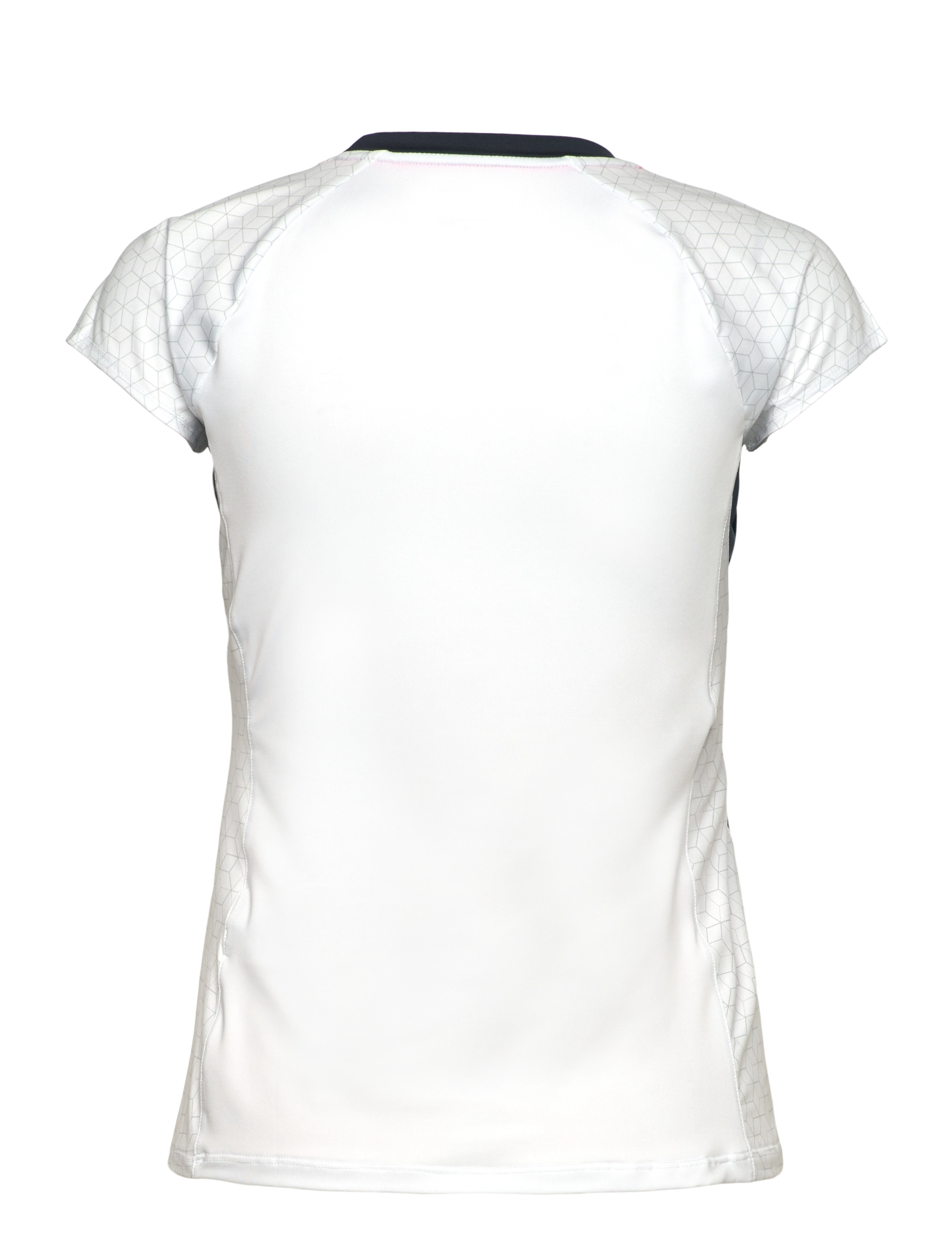 Mizuno - Premium High-Kyu Tee(W) - toppar & t-shirts - white/navy - 1