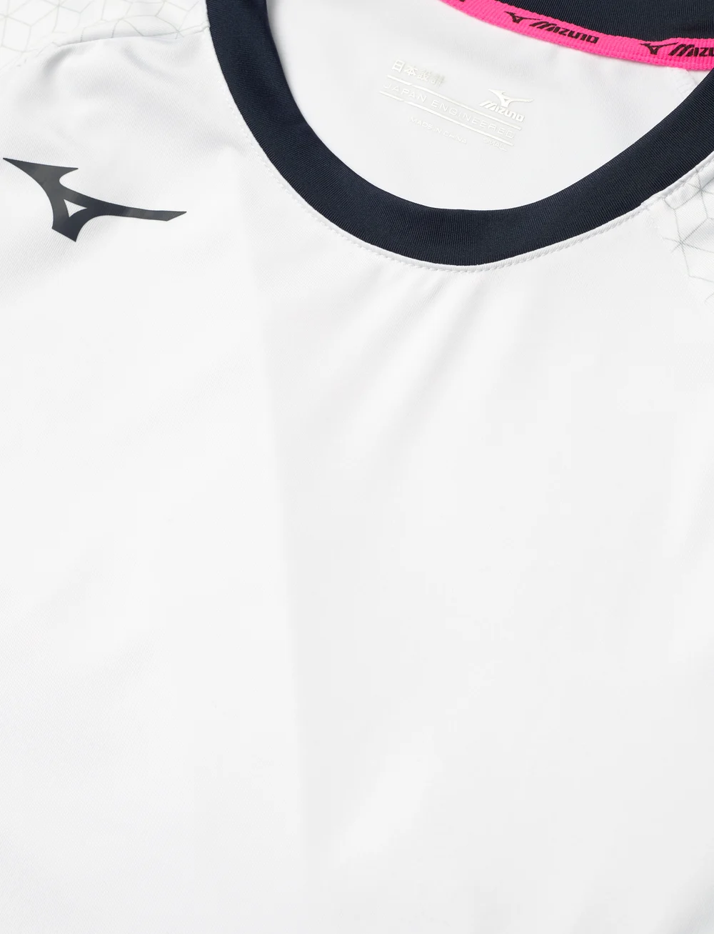 Mizuno - Premium High-Kyu Tee(W) - toppar & t-shirts - white/navy - 2