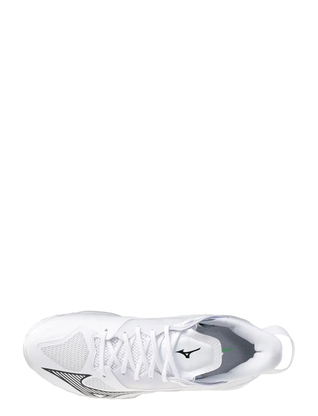 Mizuno - WAVE MIRAGE 5(U) - indoor sports shoes - white/black/frozen emerald - 1