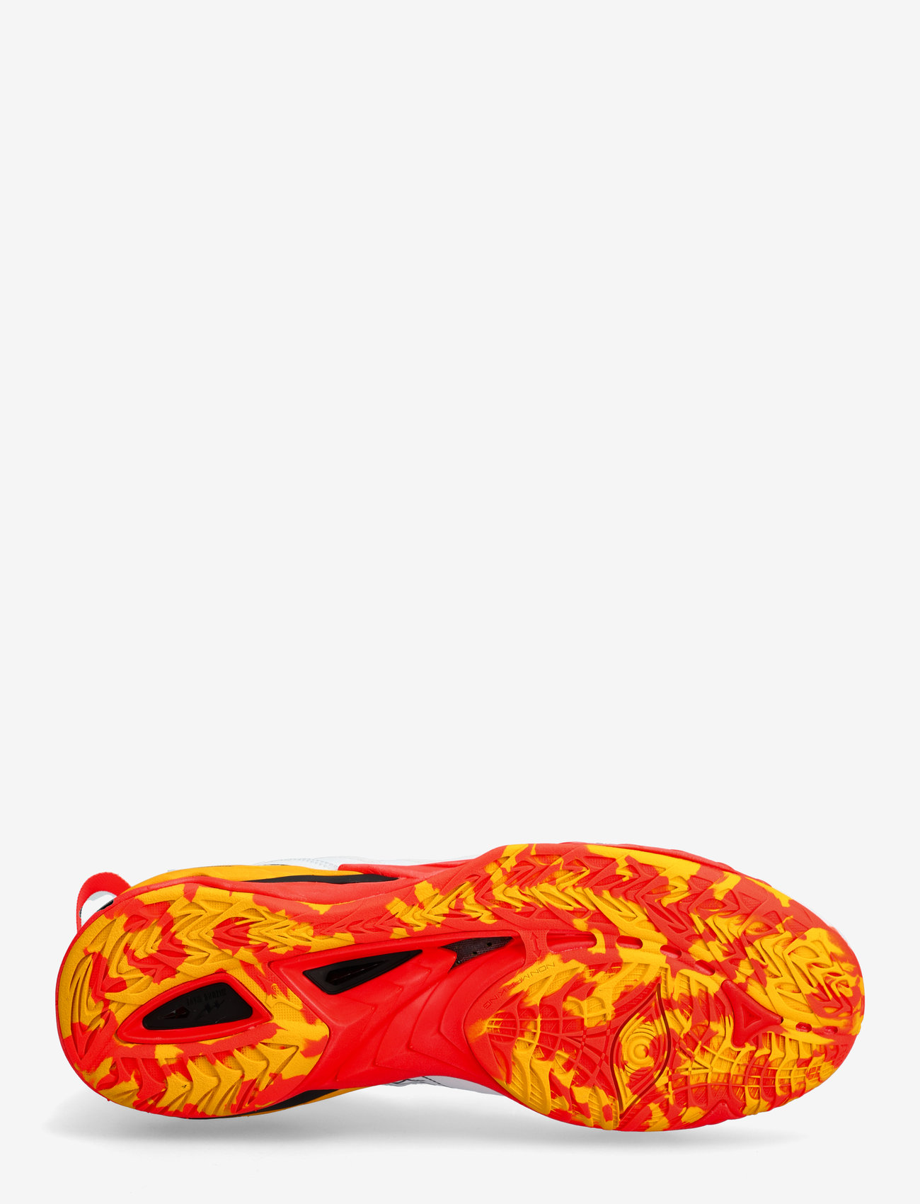 Mizuno - WAVE MIRAGE 5(U) - indendørs sportssko - white/fiery coral 2/citrus - 5