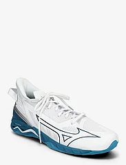 Mizuno - WAVE MIRAGE 5(U) - indoor sports shoes - white/moroccan blue/silver - 0